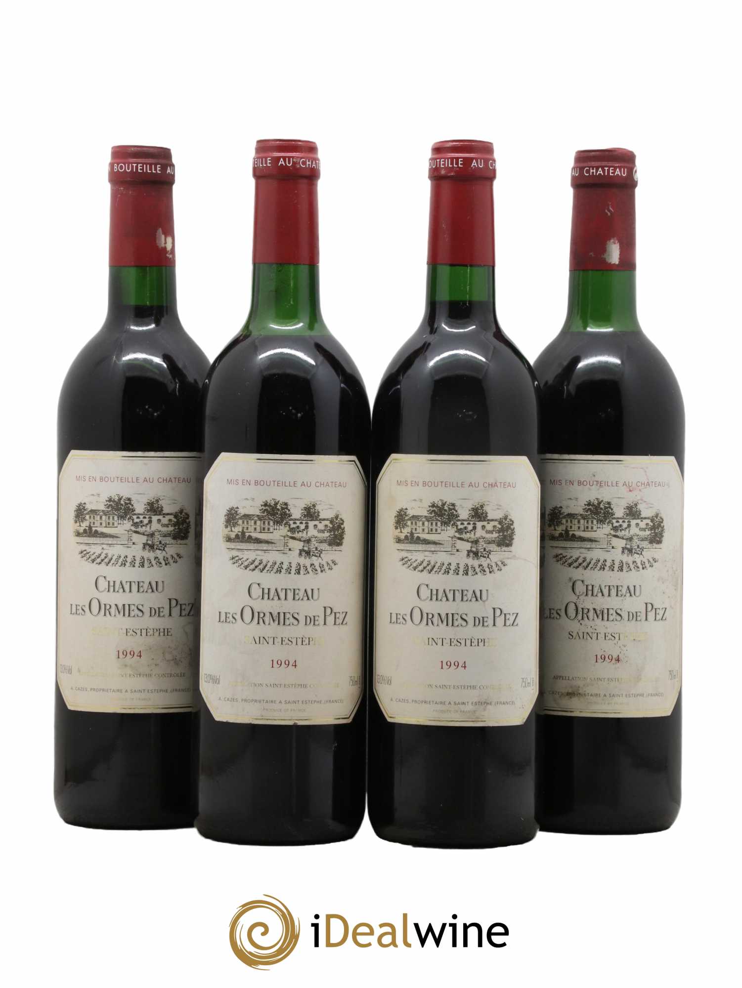 Château les Ormes de Pez 1994 - Lot de 4 bouteilles - 0
