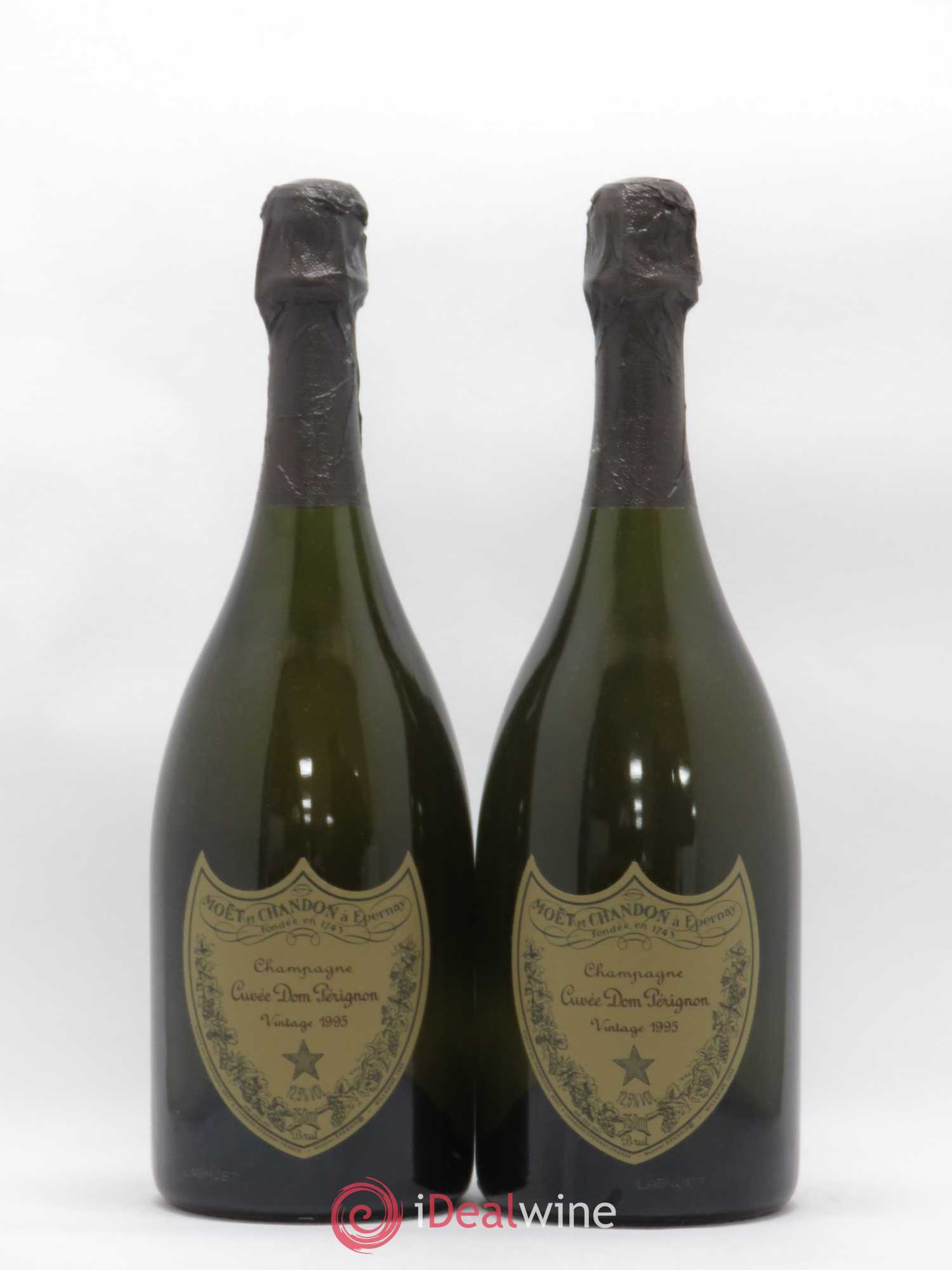 Brut Dom Pérignon 1995 - Lot de 2 bouteilles - 0