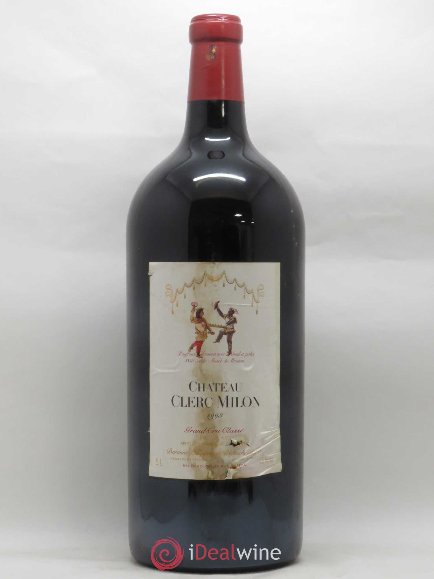 Château Clerc Milon 5ème Grand Cru Classé 1993 - Lot de 1 jeroboam - 0