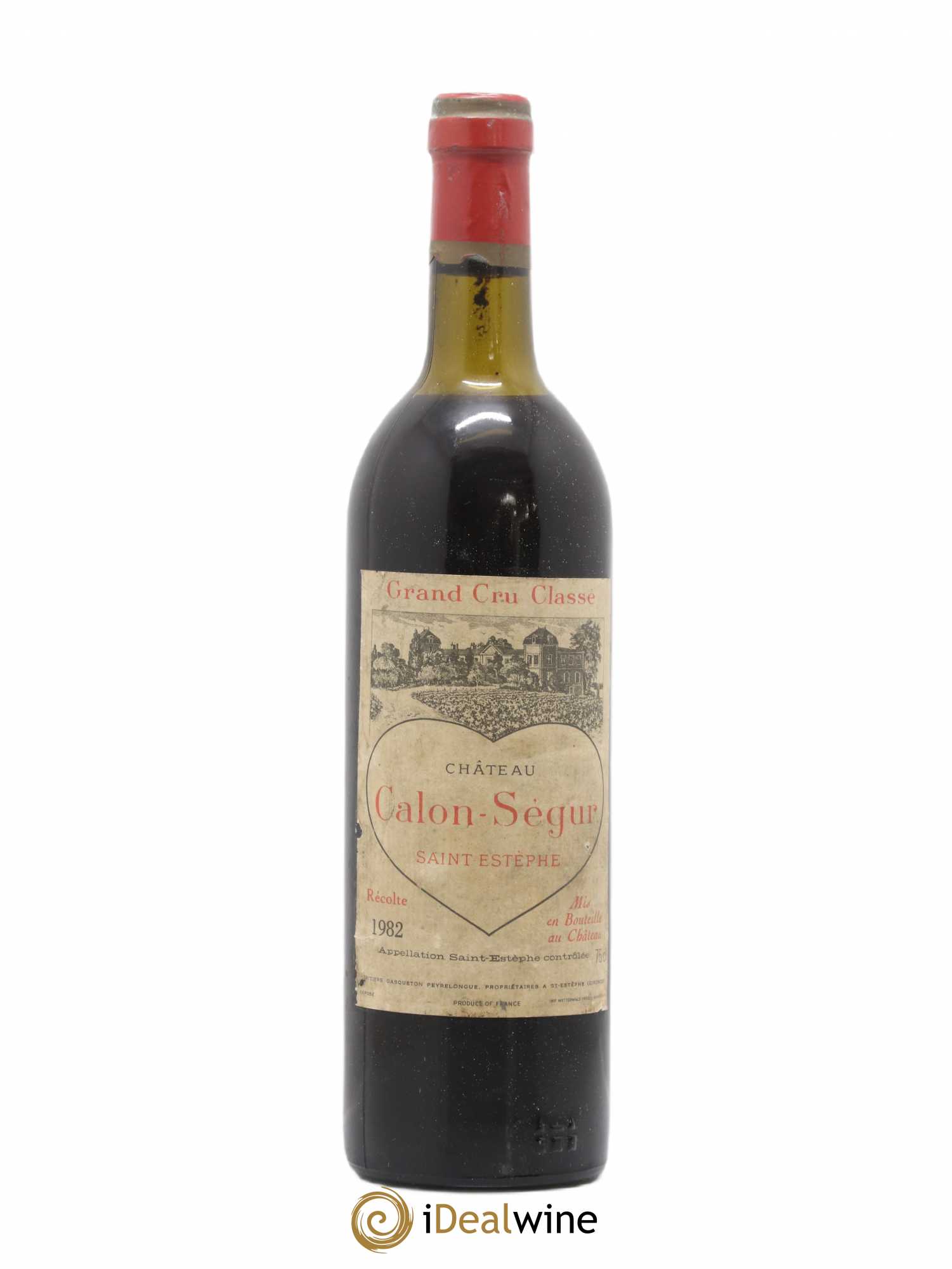 Château Calon Ségur 3ème Grand Cru Classé 1982 - Lot de 1 bouteille - 0