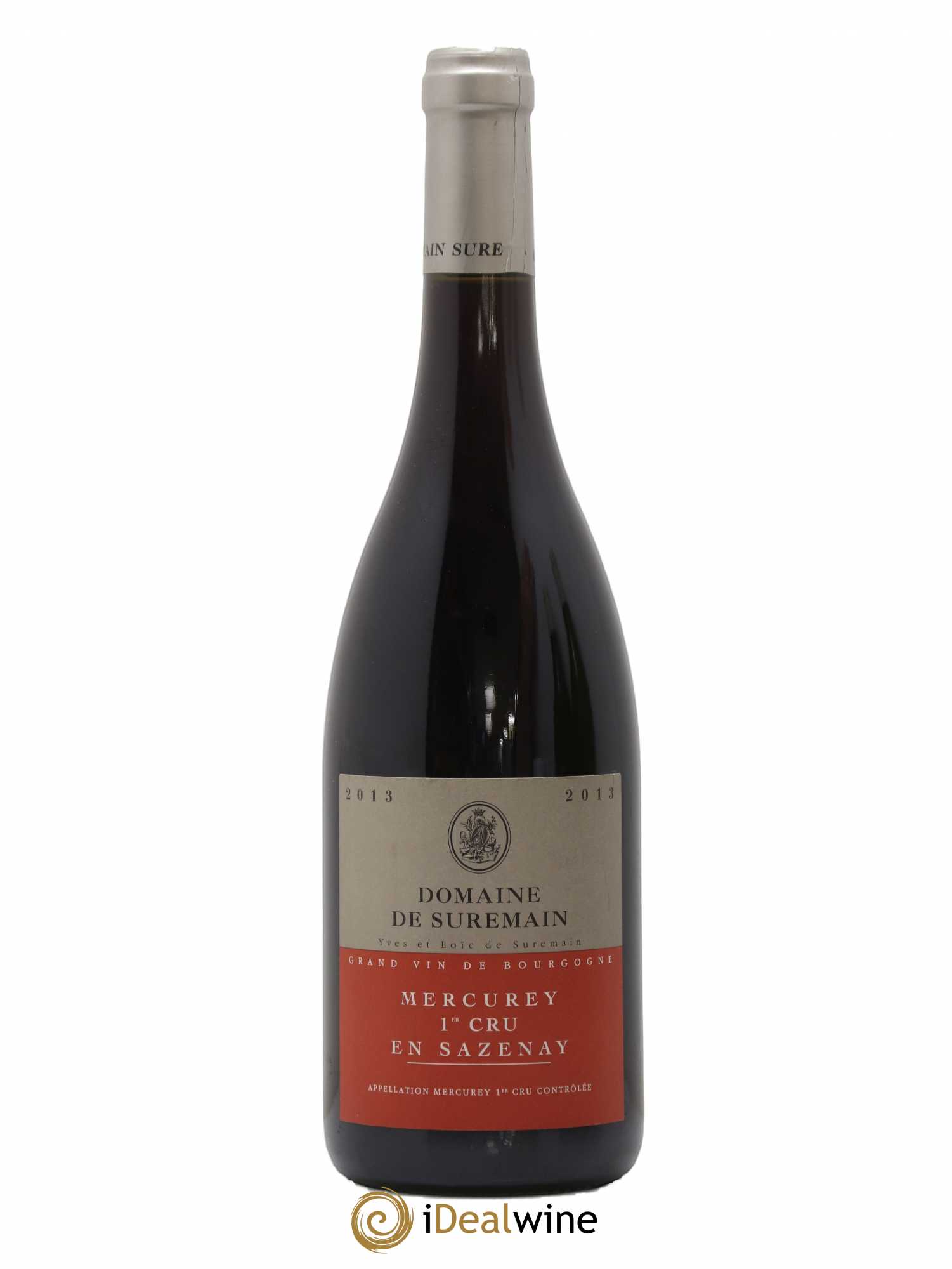 Mercurey 1er Cru En Sazenay Domaine de Suremain 2013 - Posten von 1 Flasche - 0