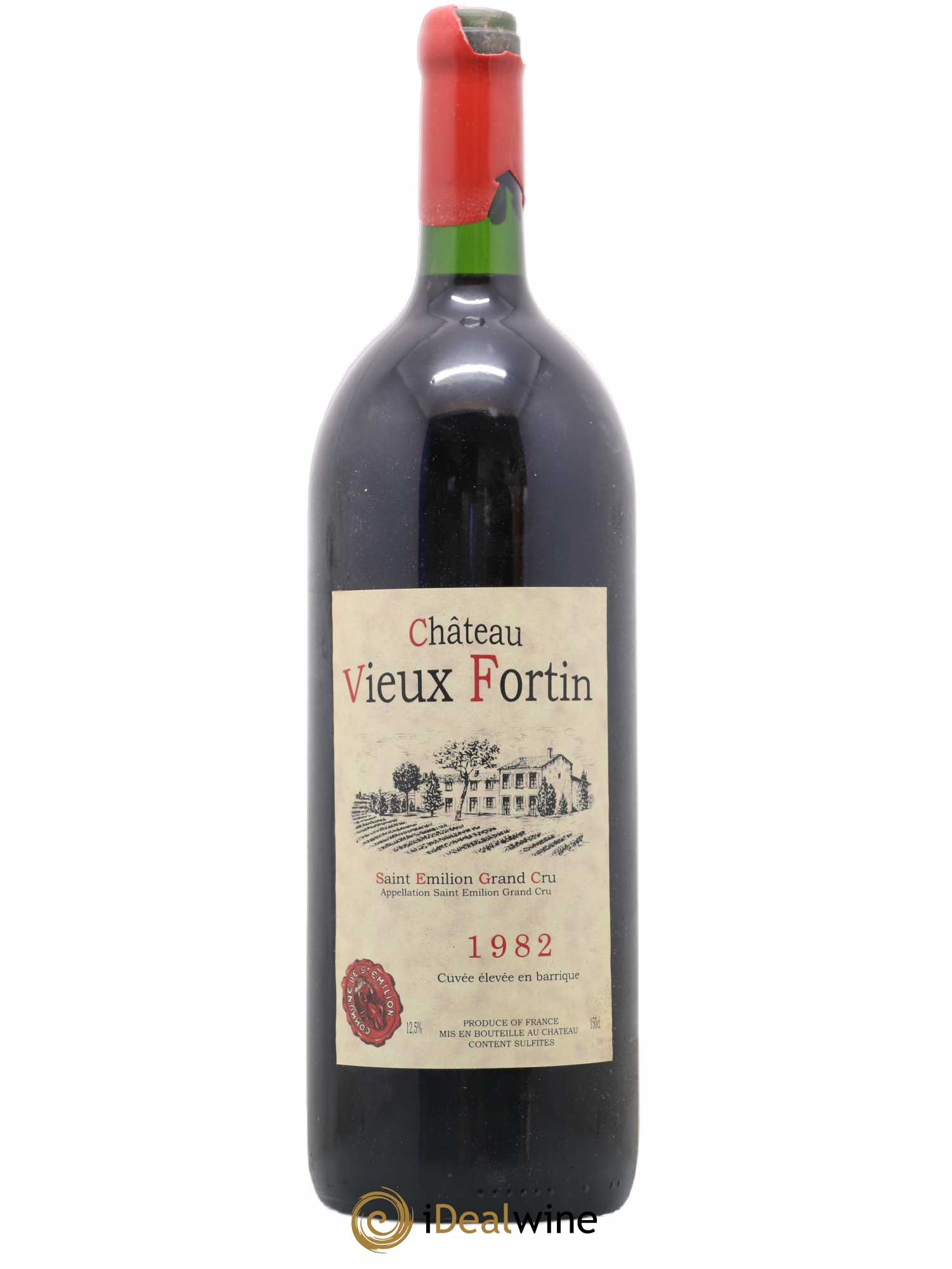 Saint-Émilion Grand Cru Château Vieux Fortin 1982 - Posten von 1 Magnum - 0