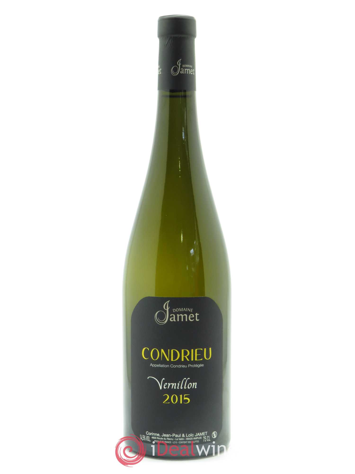 Condrieu Vernillon Jamet (Domaine) 2015 - Lot de 1 bouteille - 0