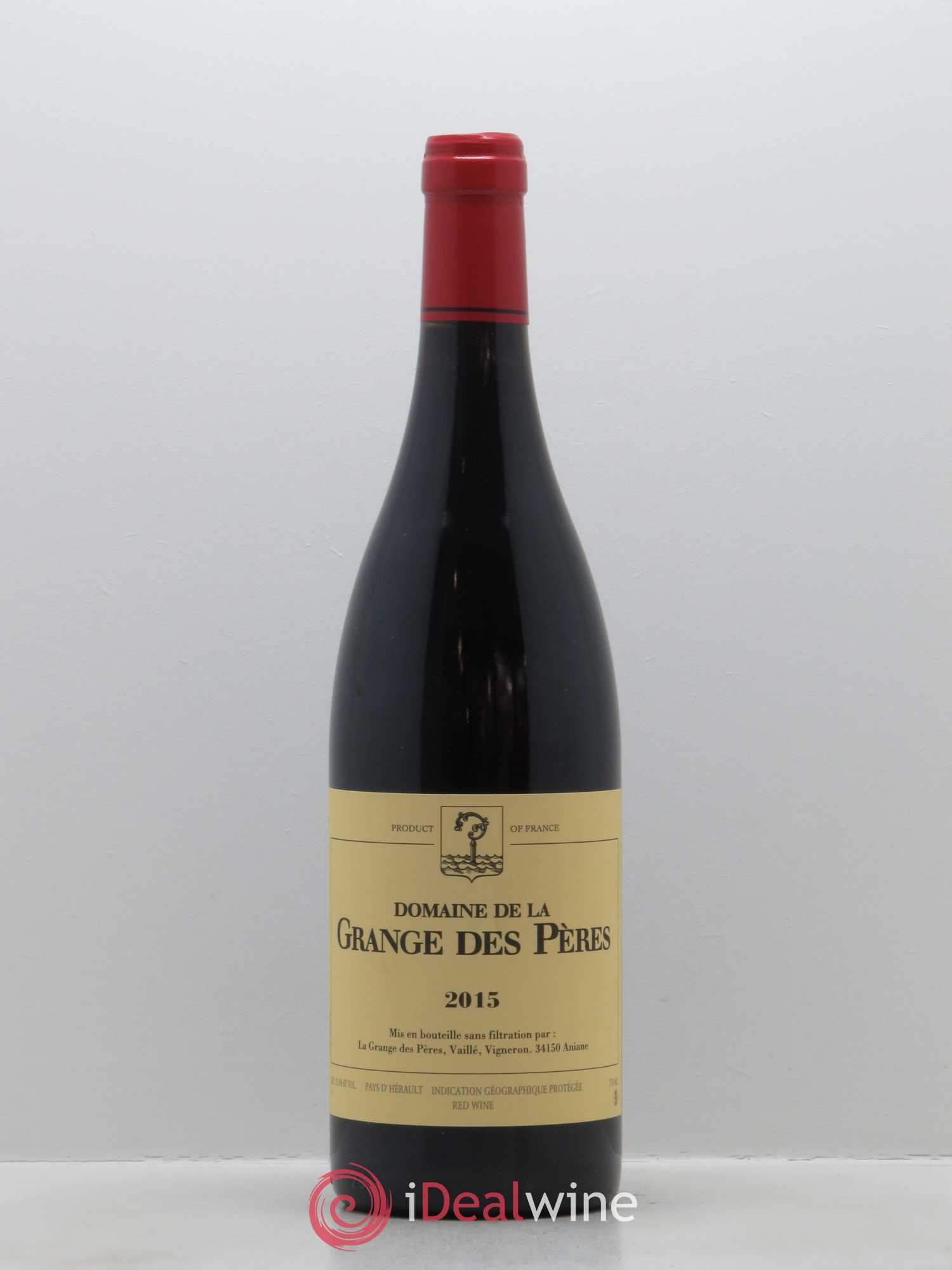 Pays d'Hérault Grange des Pères Laurent Vaillé 2015 - Lot de 1 bouteille - 0