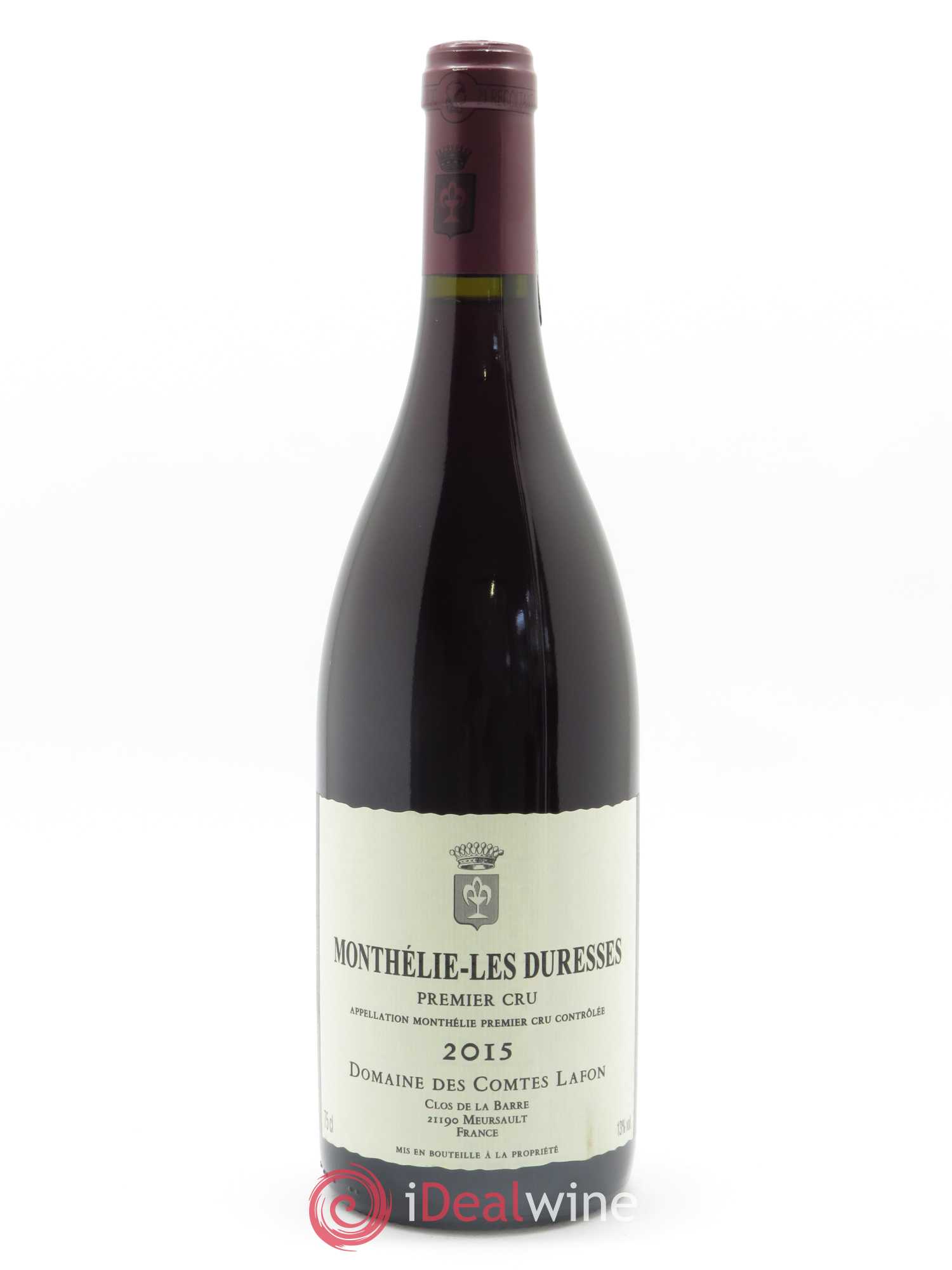 Monthélie 1er Cru Les Duresses Comtes Lafon (Domaine des) 2015 - Lot de 1 bouteille - 0