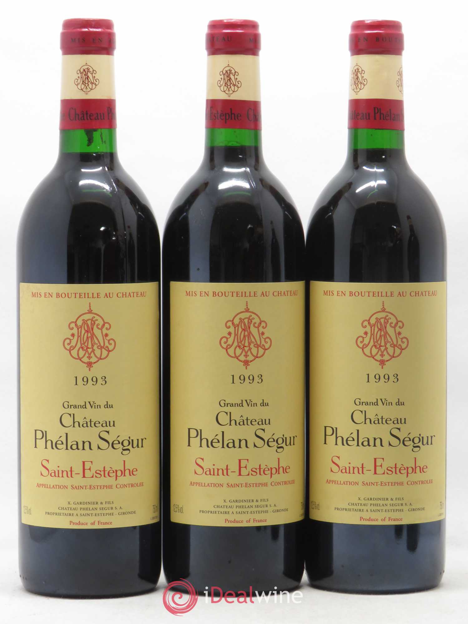 Château Phélan Ségur 1993 - Lot de 12 bouteilles - 4
