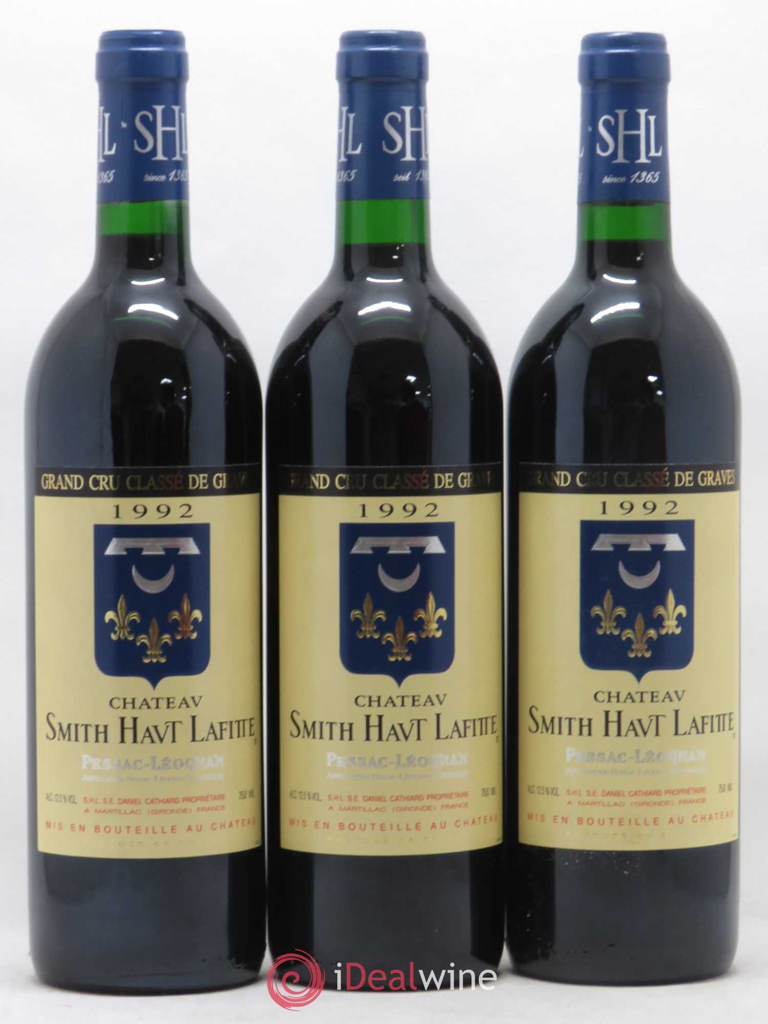 Château Smith Haut Lafitte Cru Classé de Graves 1992 - Lot de 12 bouteilles - 3