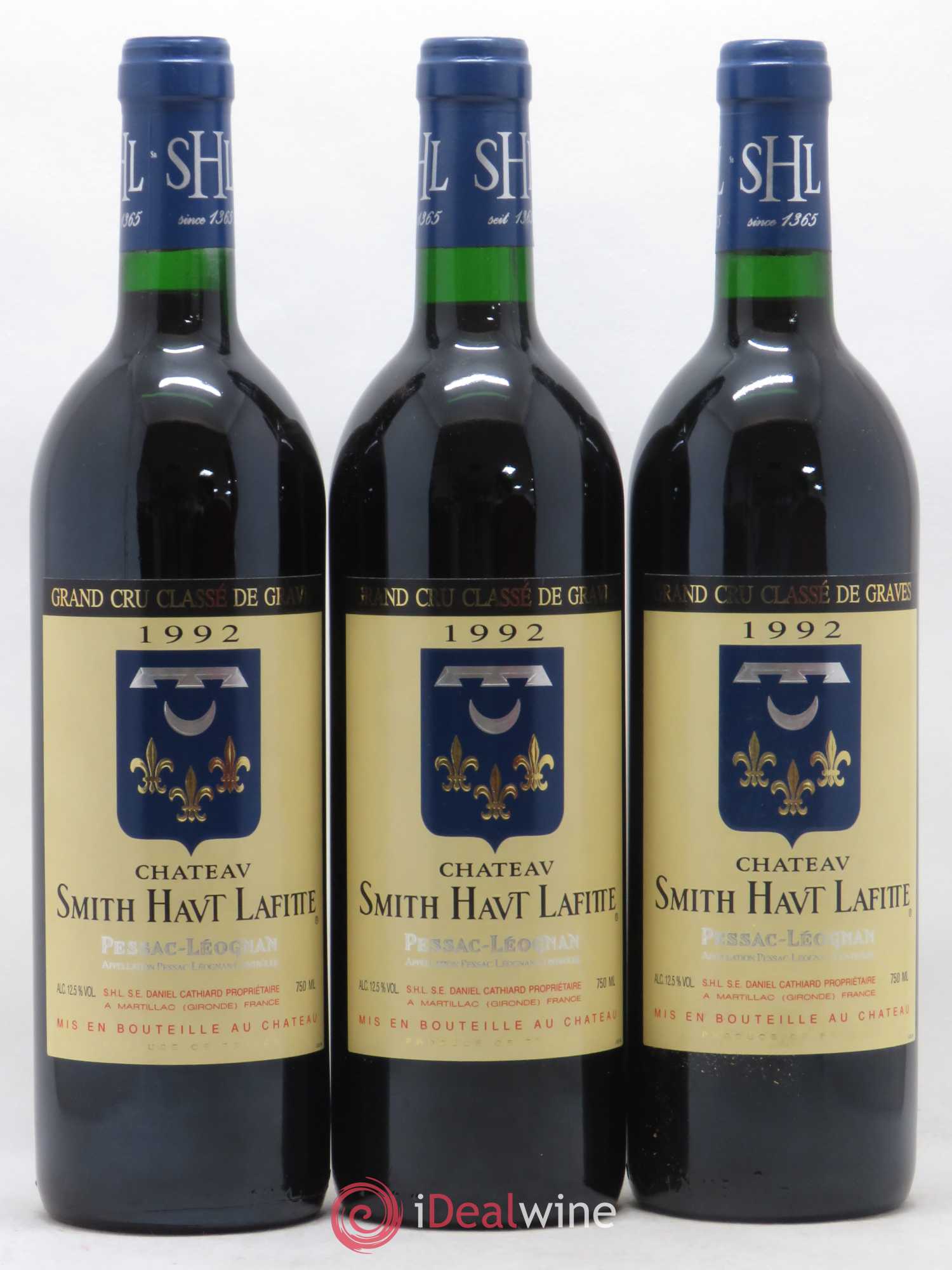 Château Smith Haut Lafitte Cru Classé de Graves 1992 - Lot de 12 bouteilles - 4