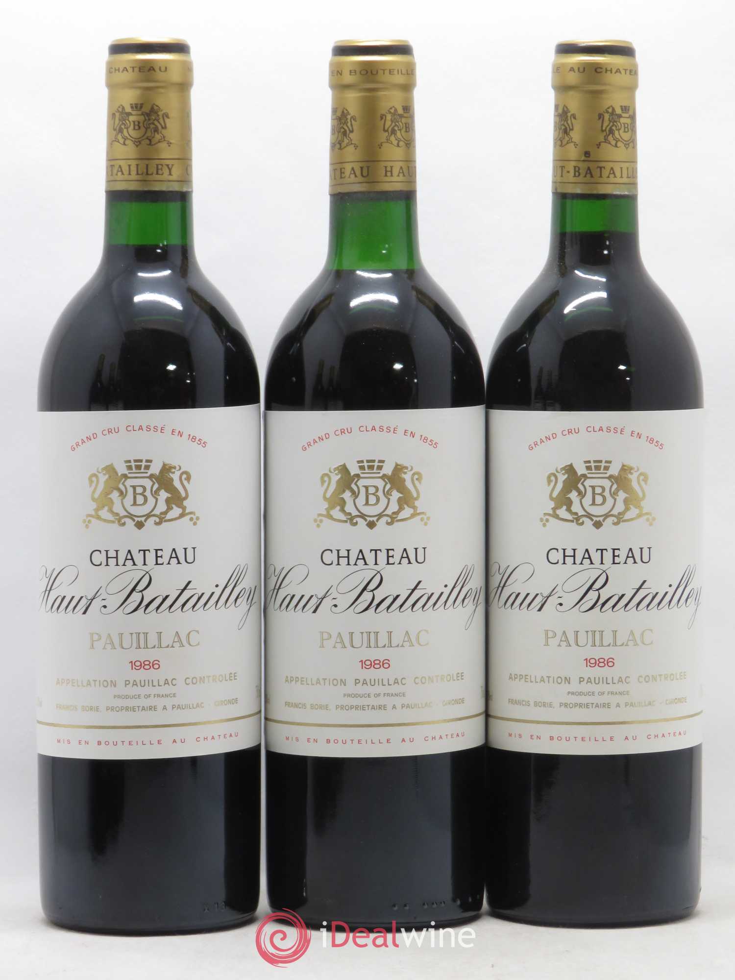 Château Haut Batailley 5ème Grand Cru Classé 1986 - Lot of 12 bottles - 2