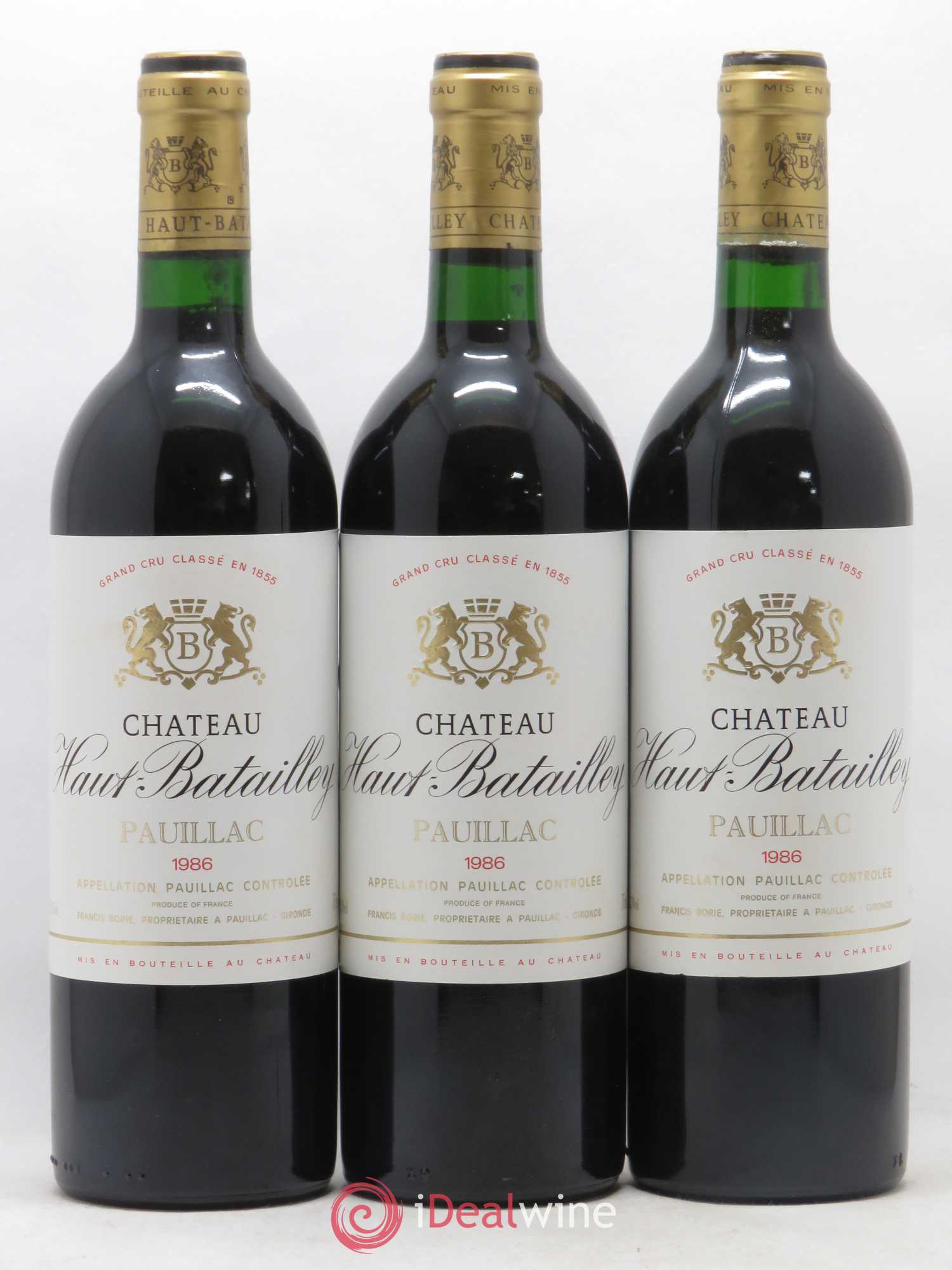 Château Haut Batailley 5ème Grand Cru Classé 1986 - Lot of 12 bottles - 4
