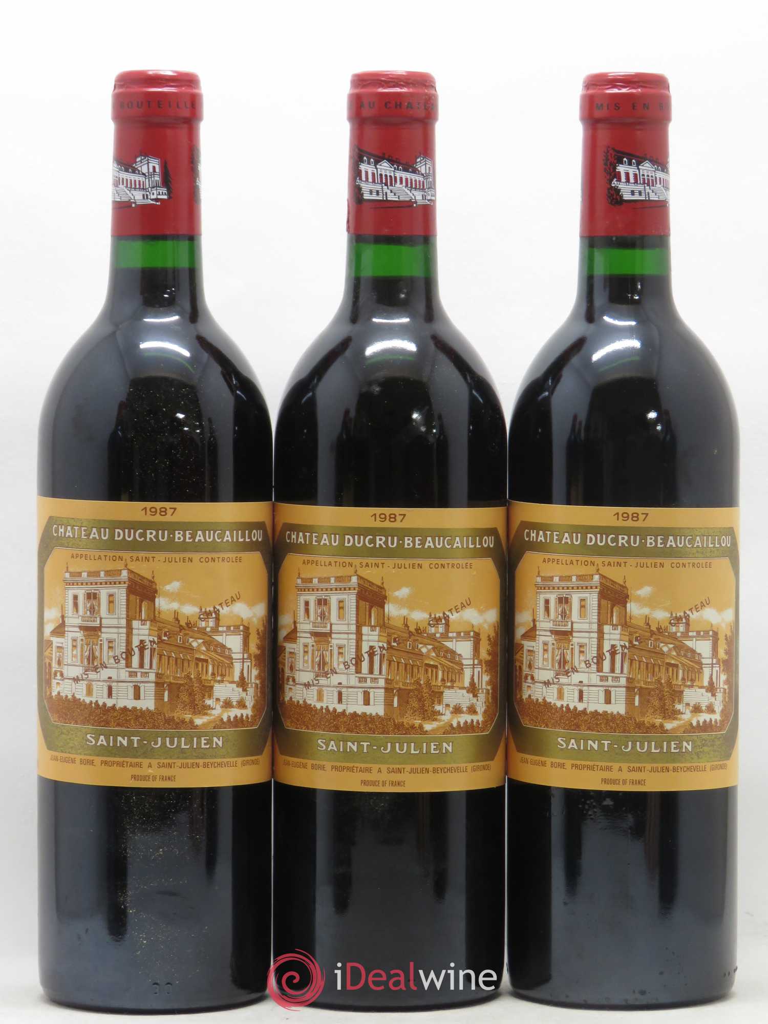 Château Ducru Beaucaillou 2ème Grand Cru Classé 1987 - Lot de 12 bouteilles - 2