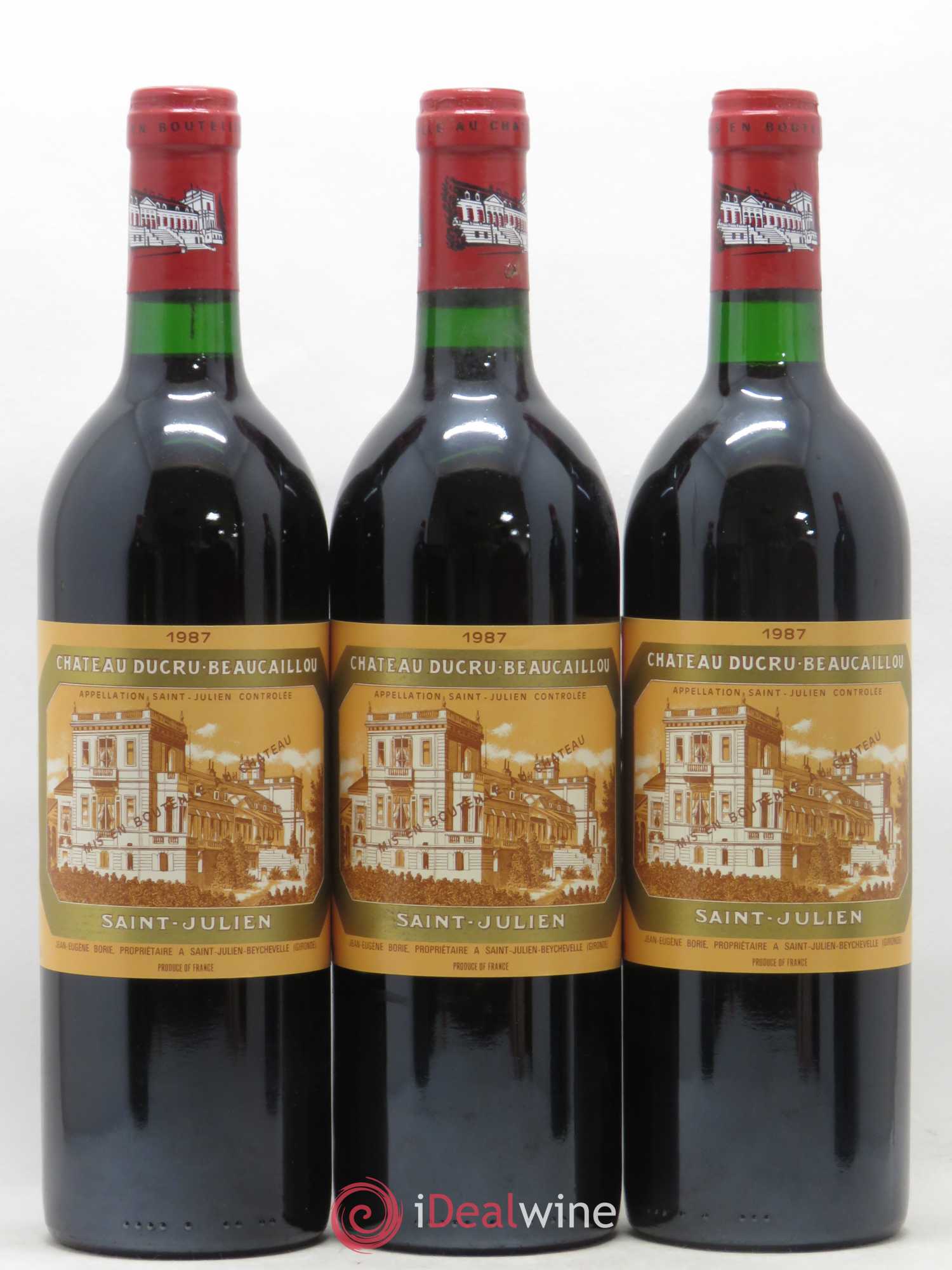 Château Ducru Beaucaillou 2ème Grand Cru Classé 1987 - Lot de 12 bouteilles - 3