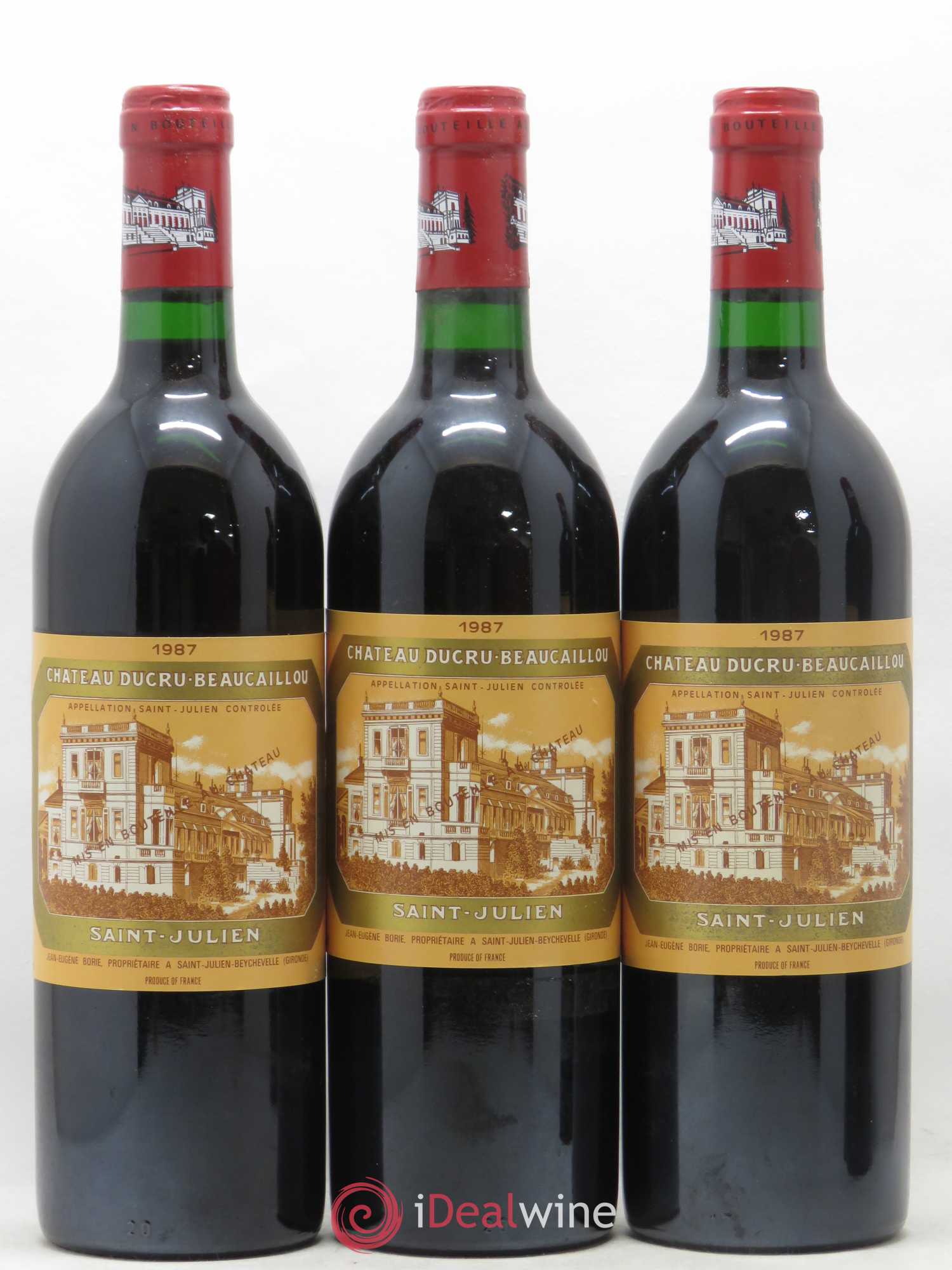 Château Ducru Beaucaillou 2ème Grand Cru Classé 1987 - Lot de 12 bouteilles - 4