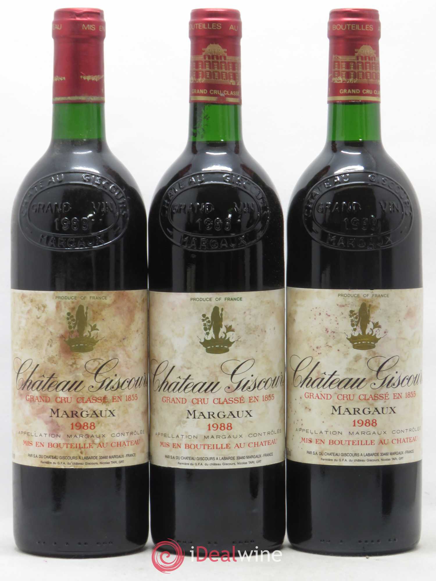 Château Giscours 3ème Grand Cru Classé 1988 - Lot de 12 bouteilles - 4