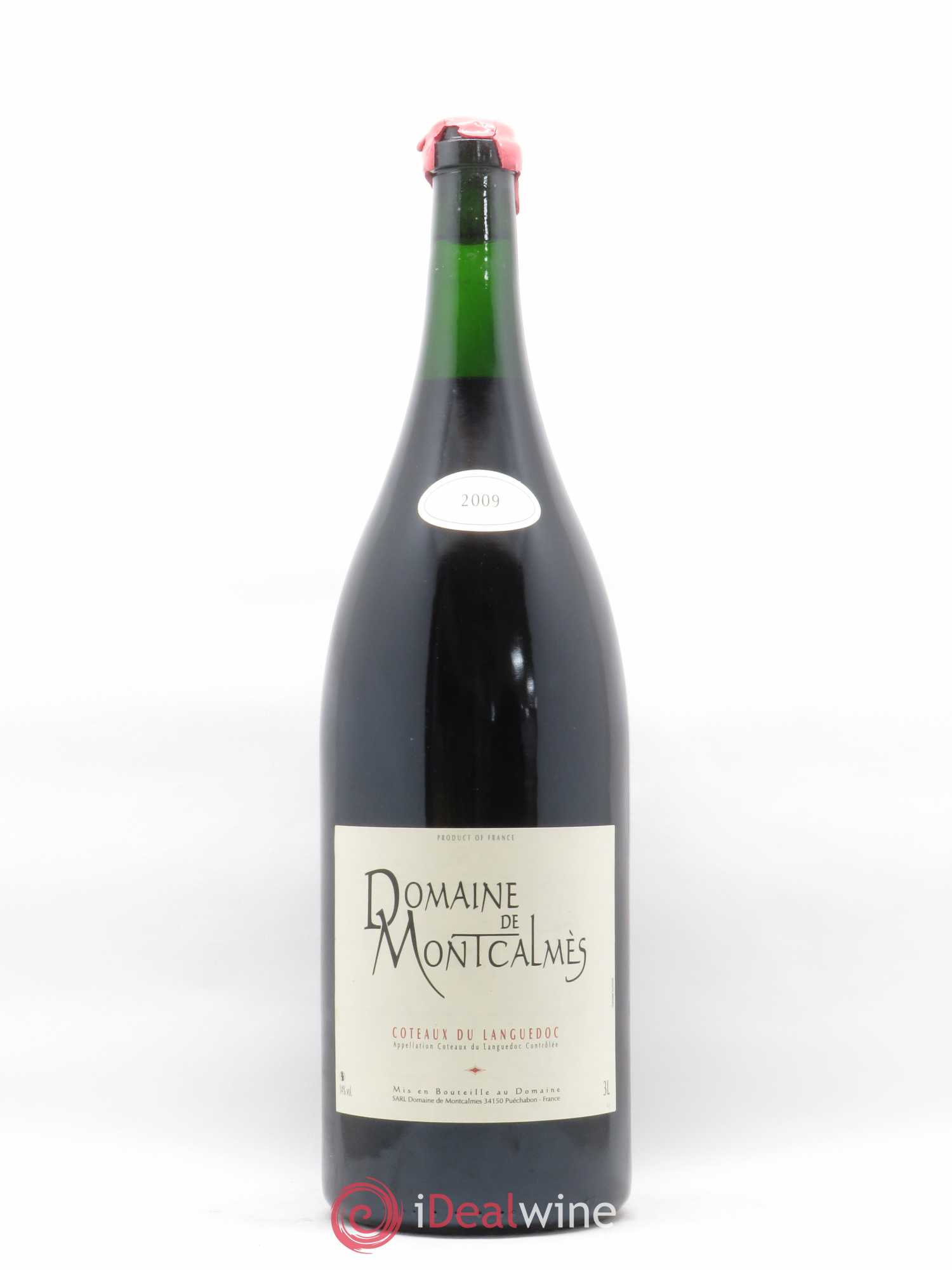 Terrasses du Larzac Domaine de Montcalmès Frédéric Pourtalié 2009 - Lot de 1 double magnum - 0