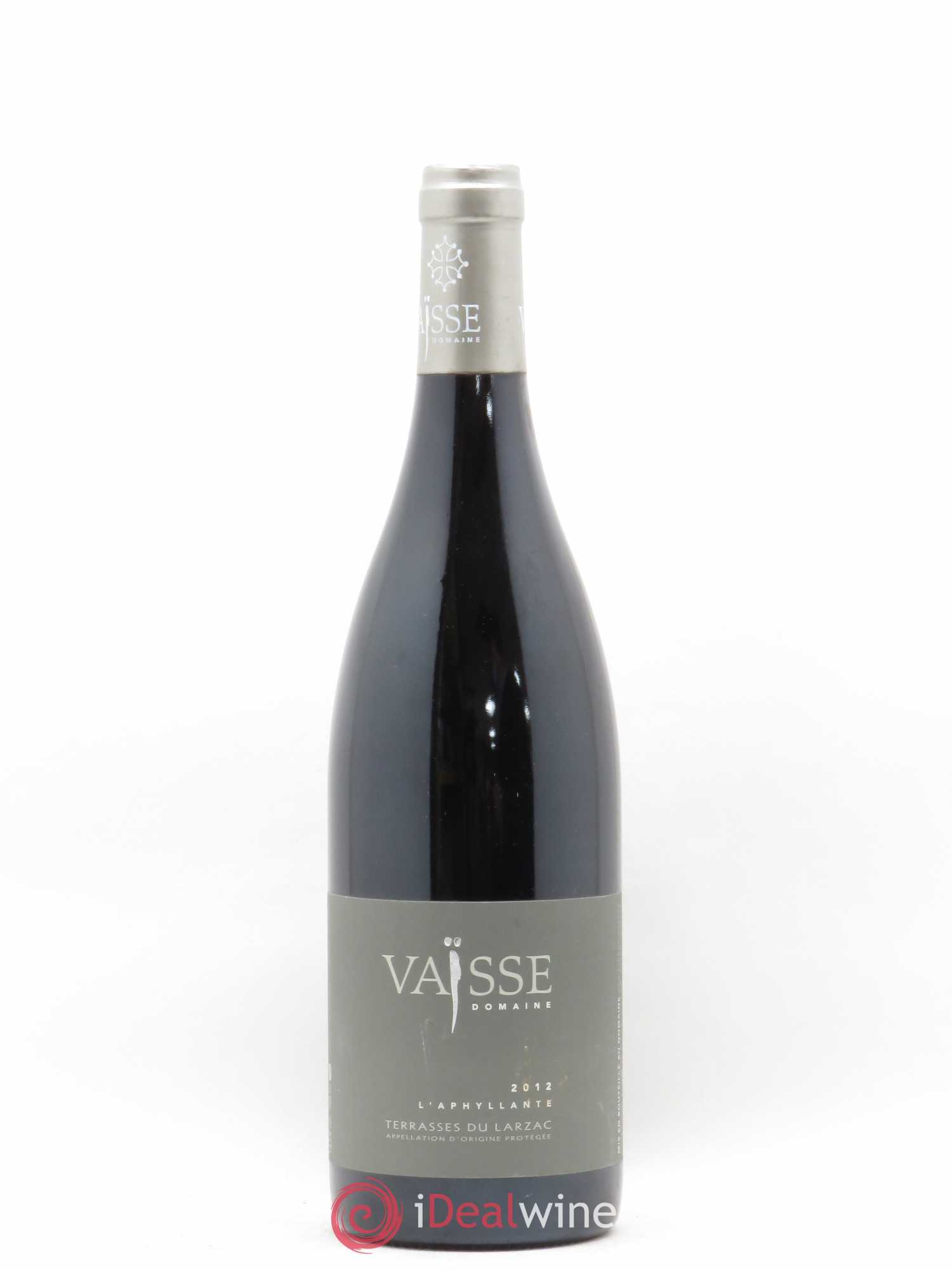 Terrasses du Larzac L'Aphyllante Vaisse (Domaine) 2012 - Lot de 1 bouteille - 0
