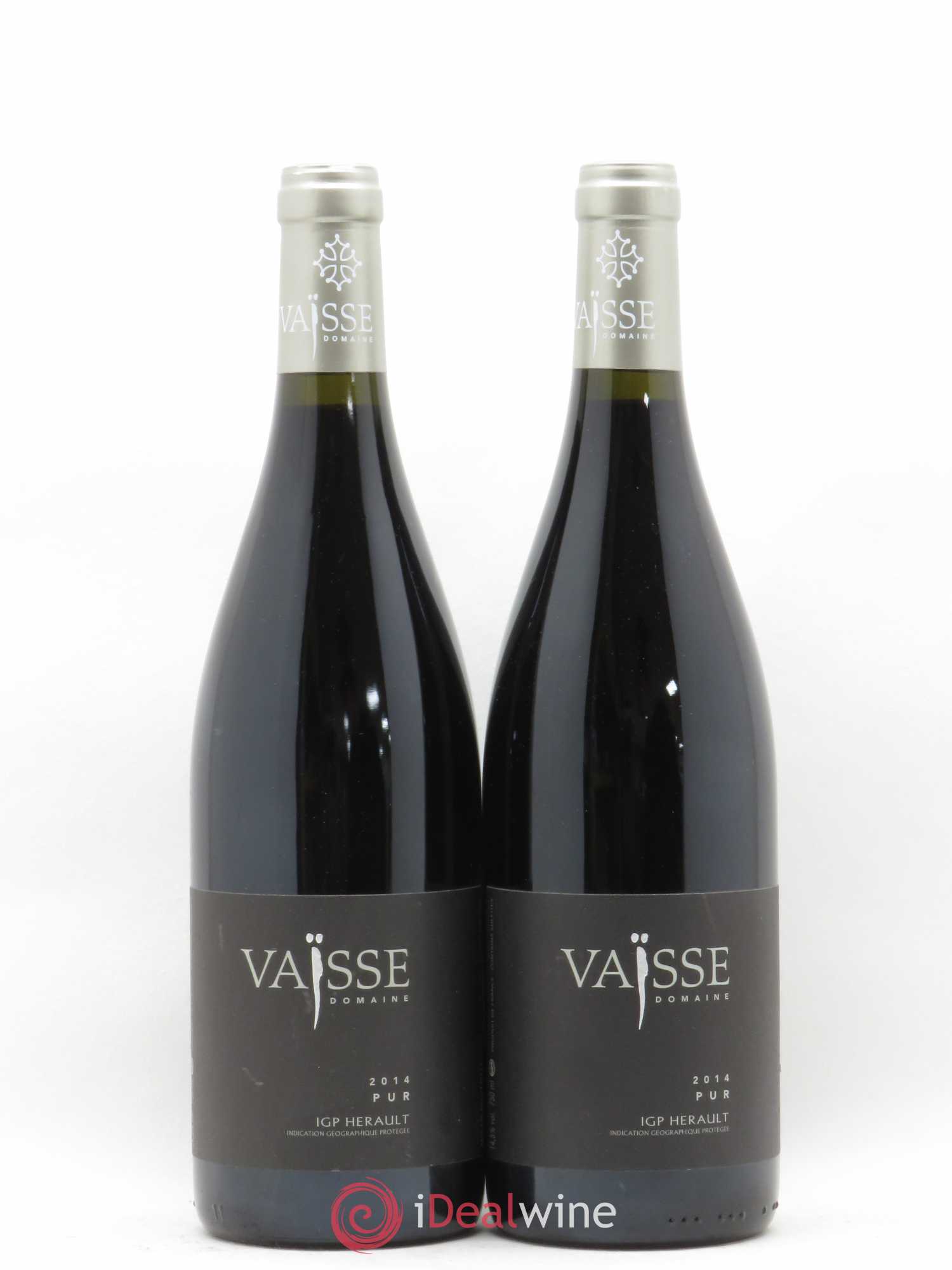 Pays d'Hérault Pur Vaisse (Domaine) 2014 - Lot de 2 bouteilles - 0