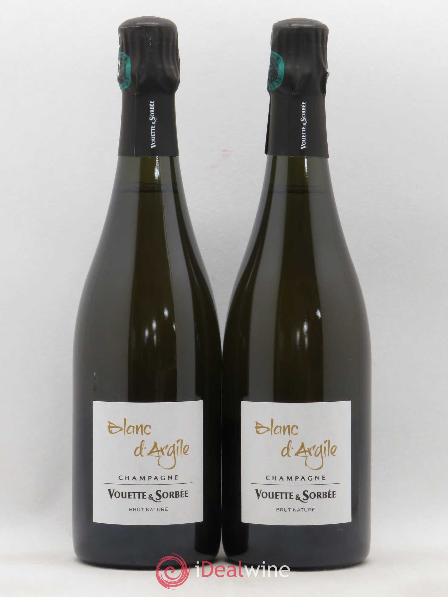 Blanc d'Argile Vouette et Sorbée (sans prix de réserve) - Lot de 2 bouteilles - 0