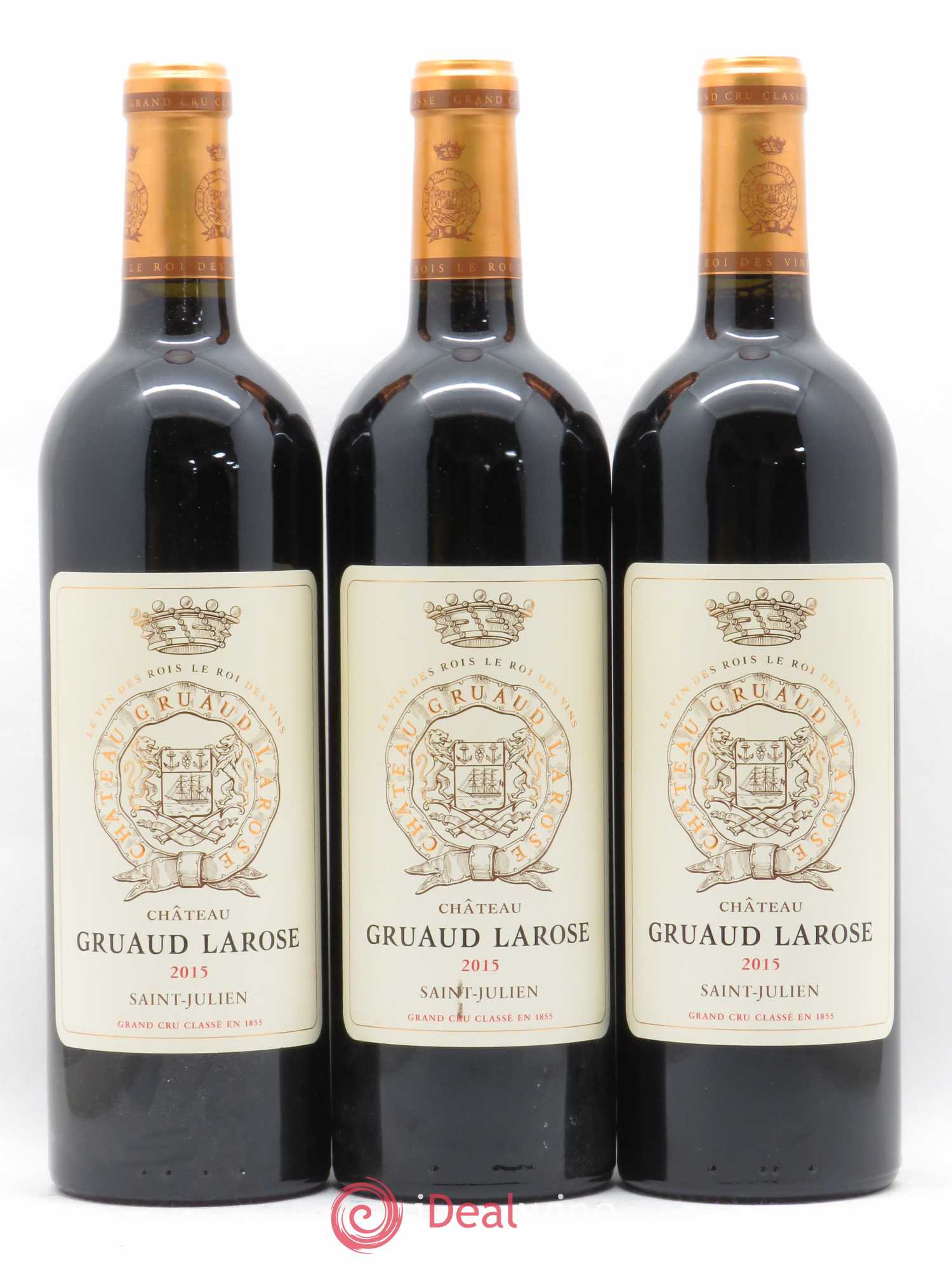 Château Gruaud Larose 2ème Grand Cru Classé 2015 - Lot de 3 bouteilles - 0