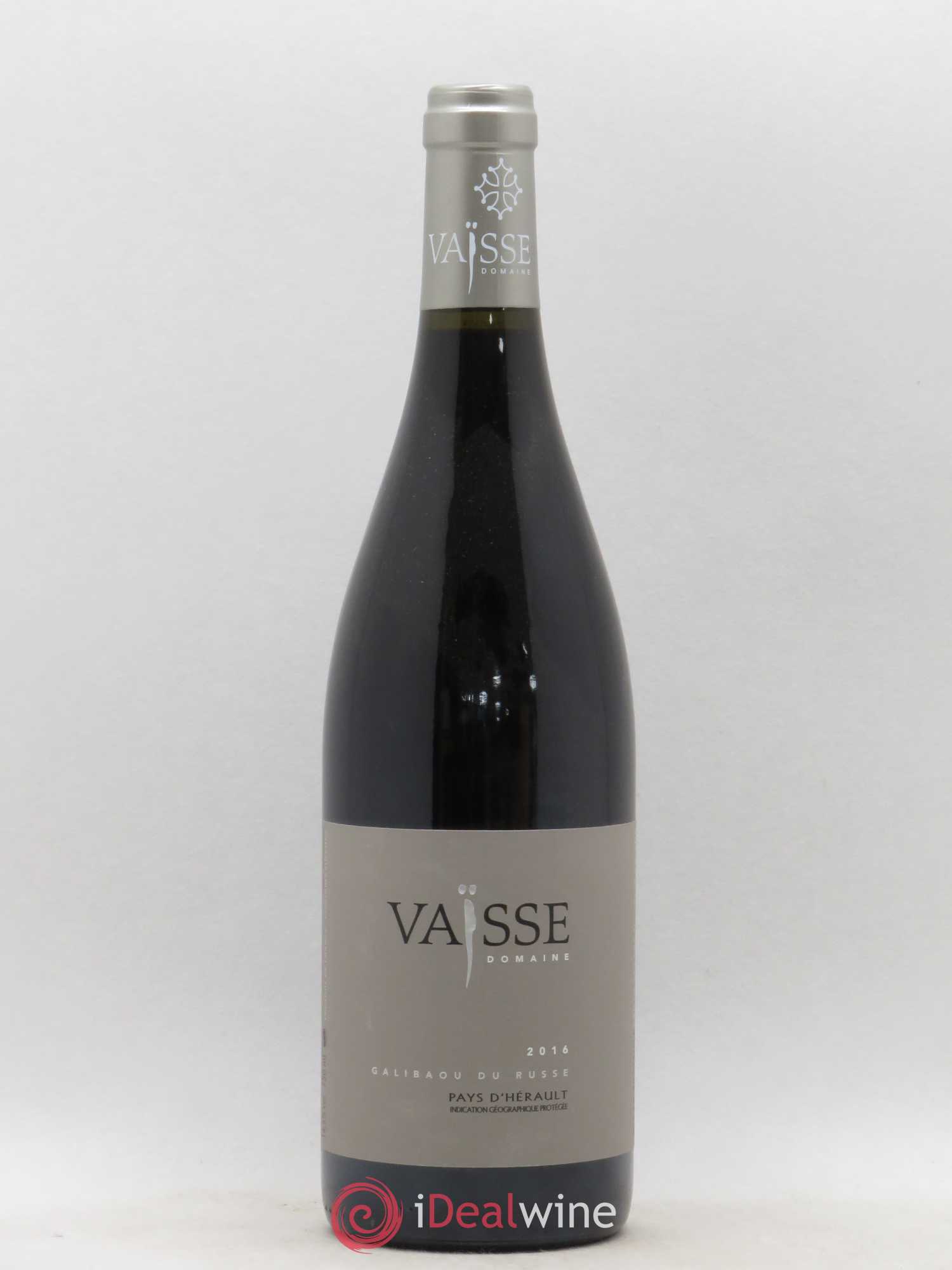 Pays d'Hérault Galibaou du Russe Vaisse (Domaine) 2016 - Lot de 1 bouteille - 0