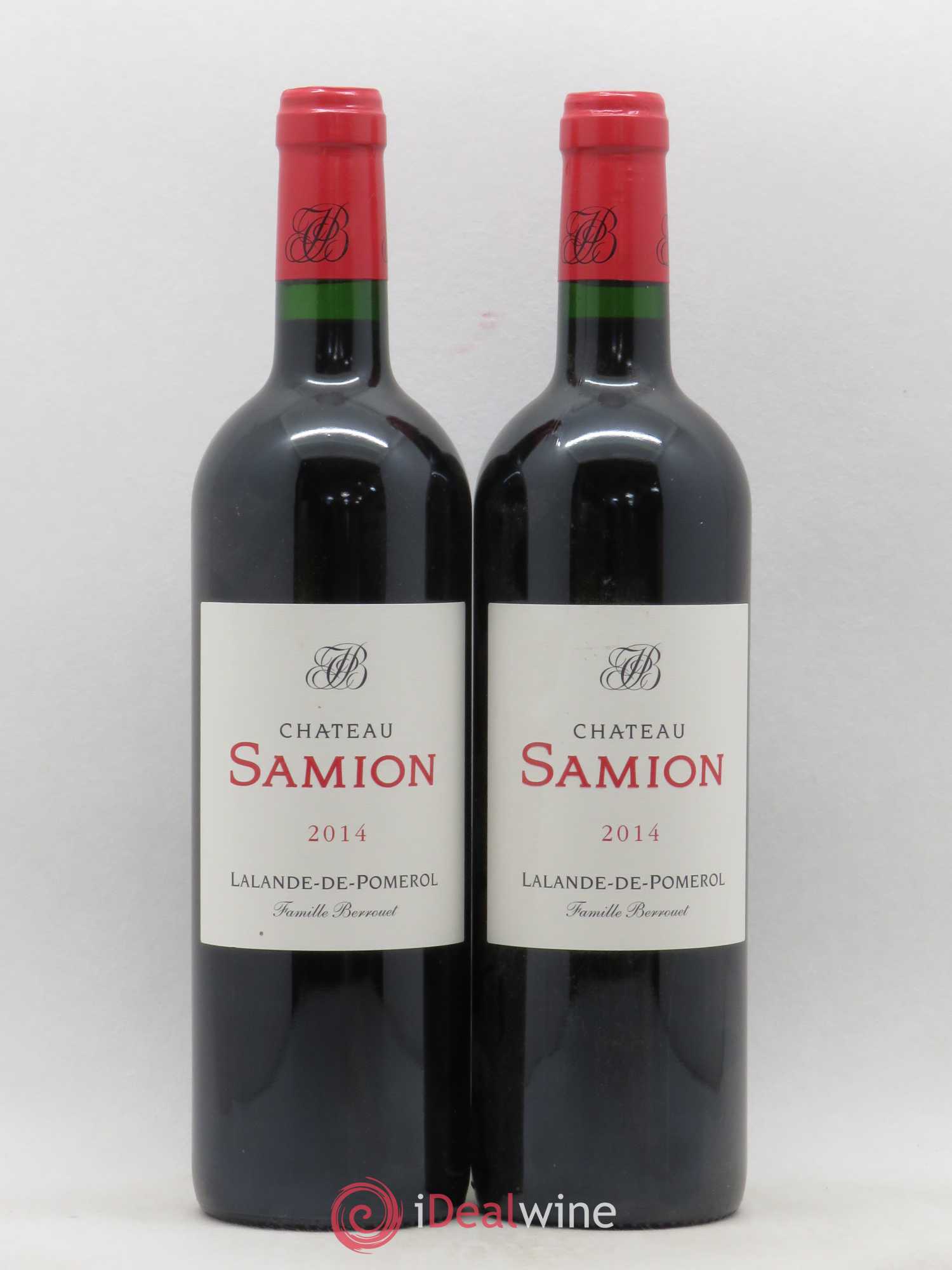 Bordeaux Lalande de Pomerol Château Samion (sans prix de réserve) 2014 - Posten von 2 Flaschen - 0