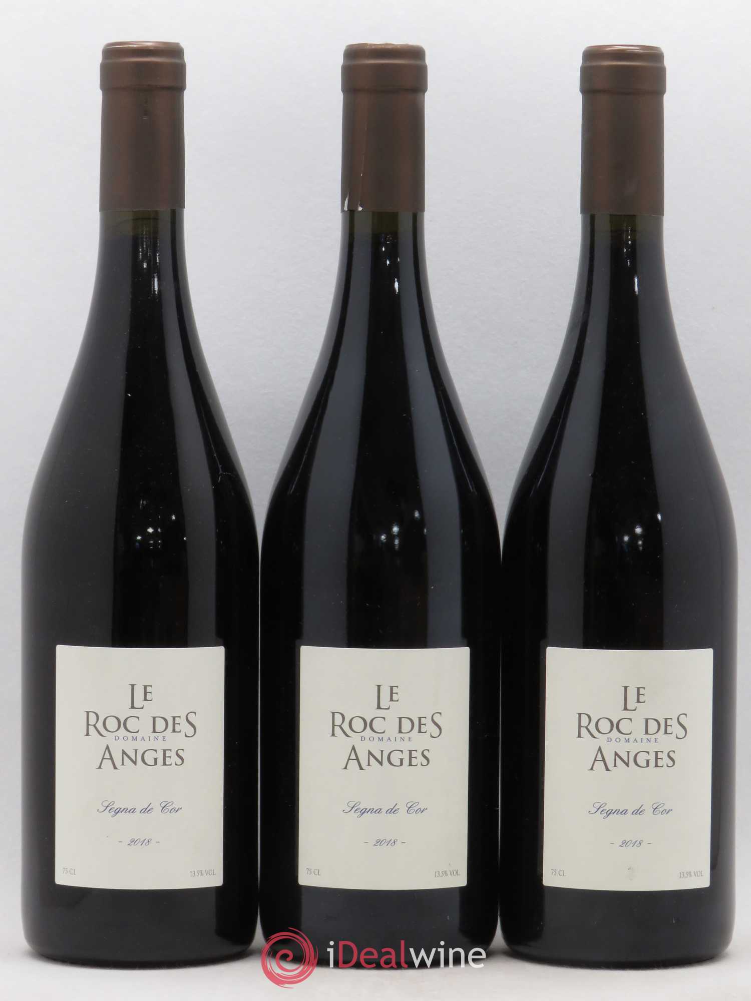 Côtes du Roussillon Roc des Anges Segna de Cor Marjorie et Stéphane Gallet (sans prix de réserve) 2018 - Lot de 3 bouteilles - 0