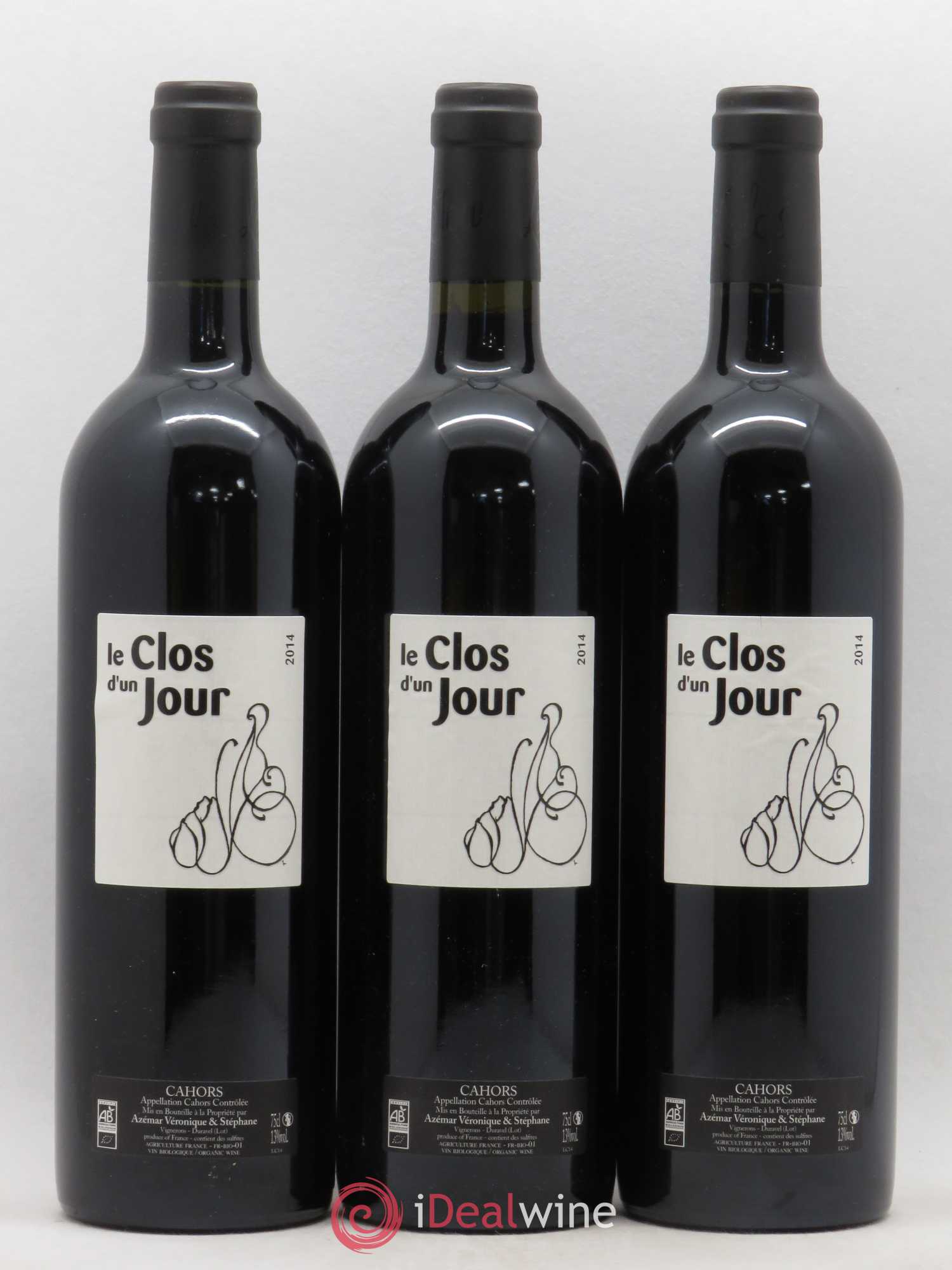 Cahors (senza prezzo di riserva) 2014 - Lotto di 3 bottiglie - 0