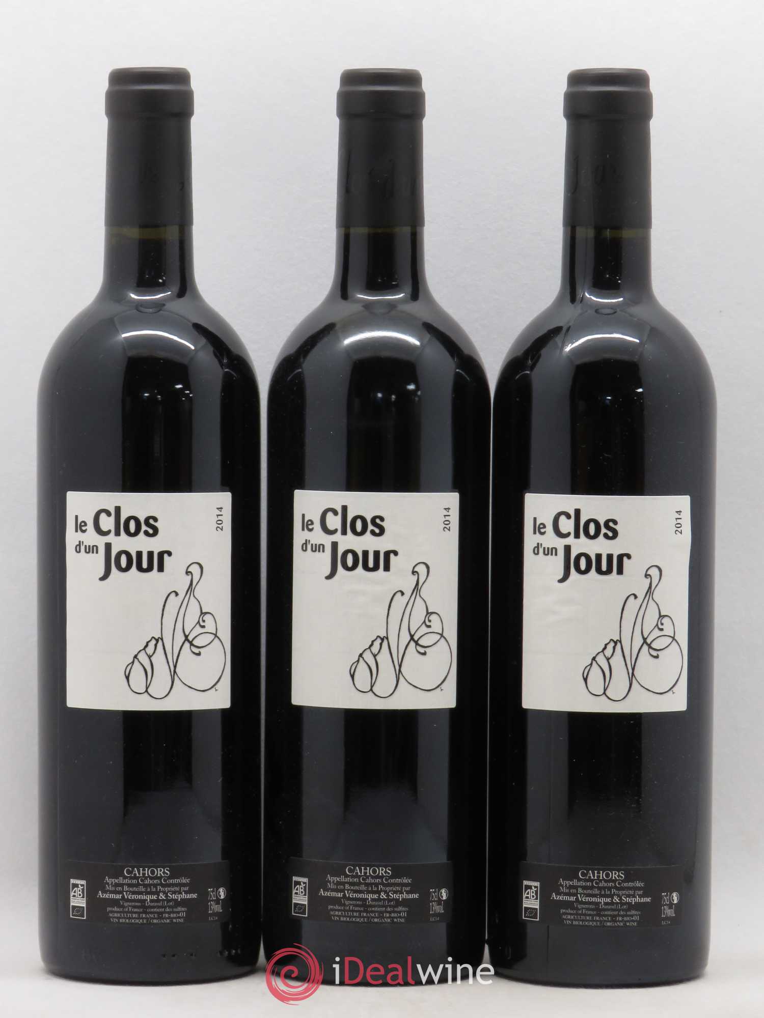 Cahors (senza prezzo di riserva) 2014 - Lotto di 3 bottiglie - 0