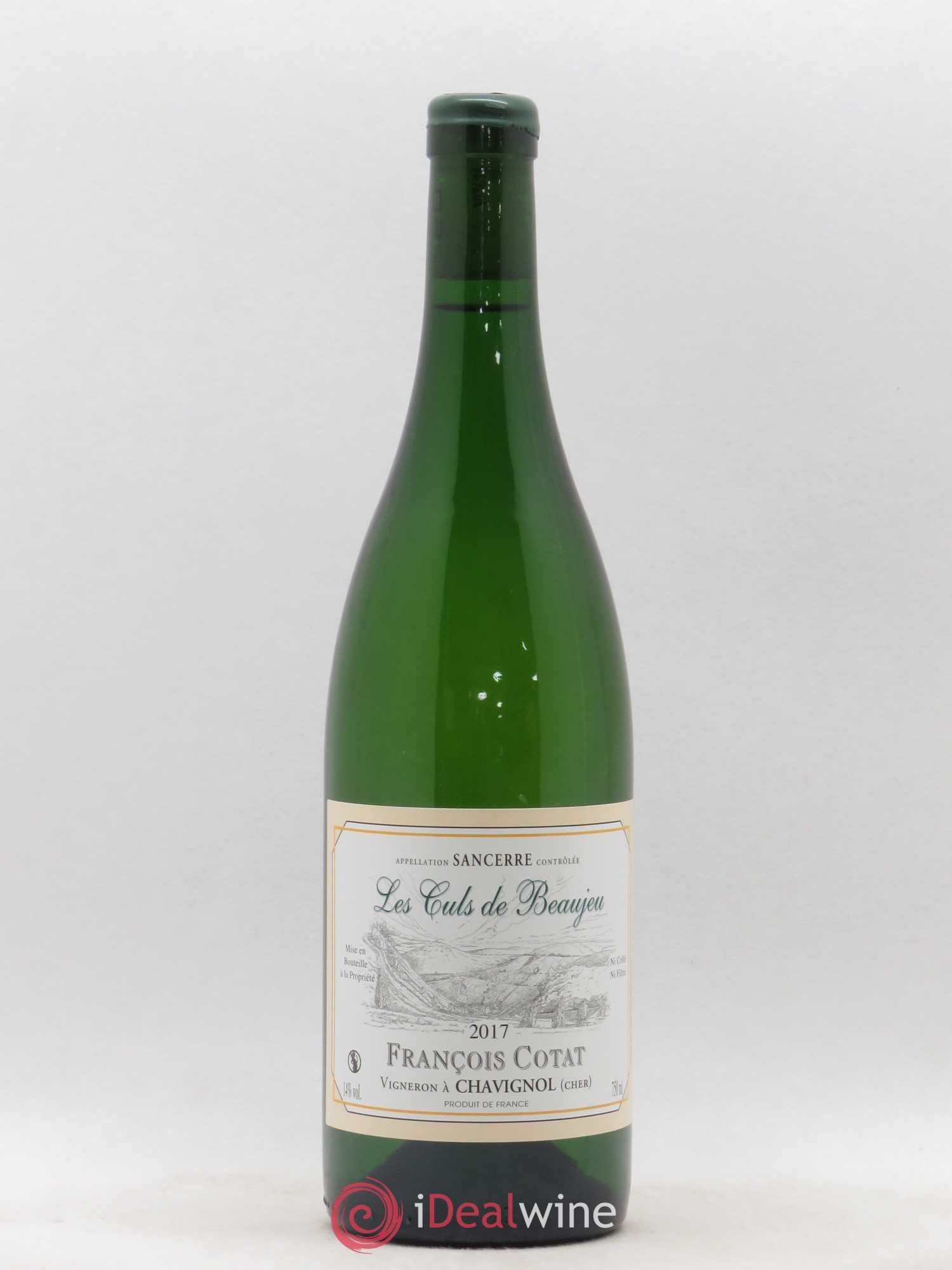 Sancerre Les Culs de Beaujeu François Cotat 2017 - Lot de 1 bouteille - 0