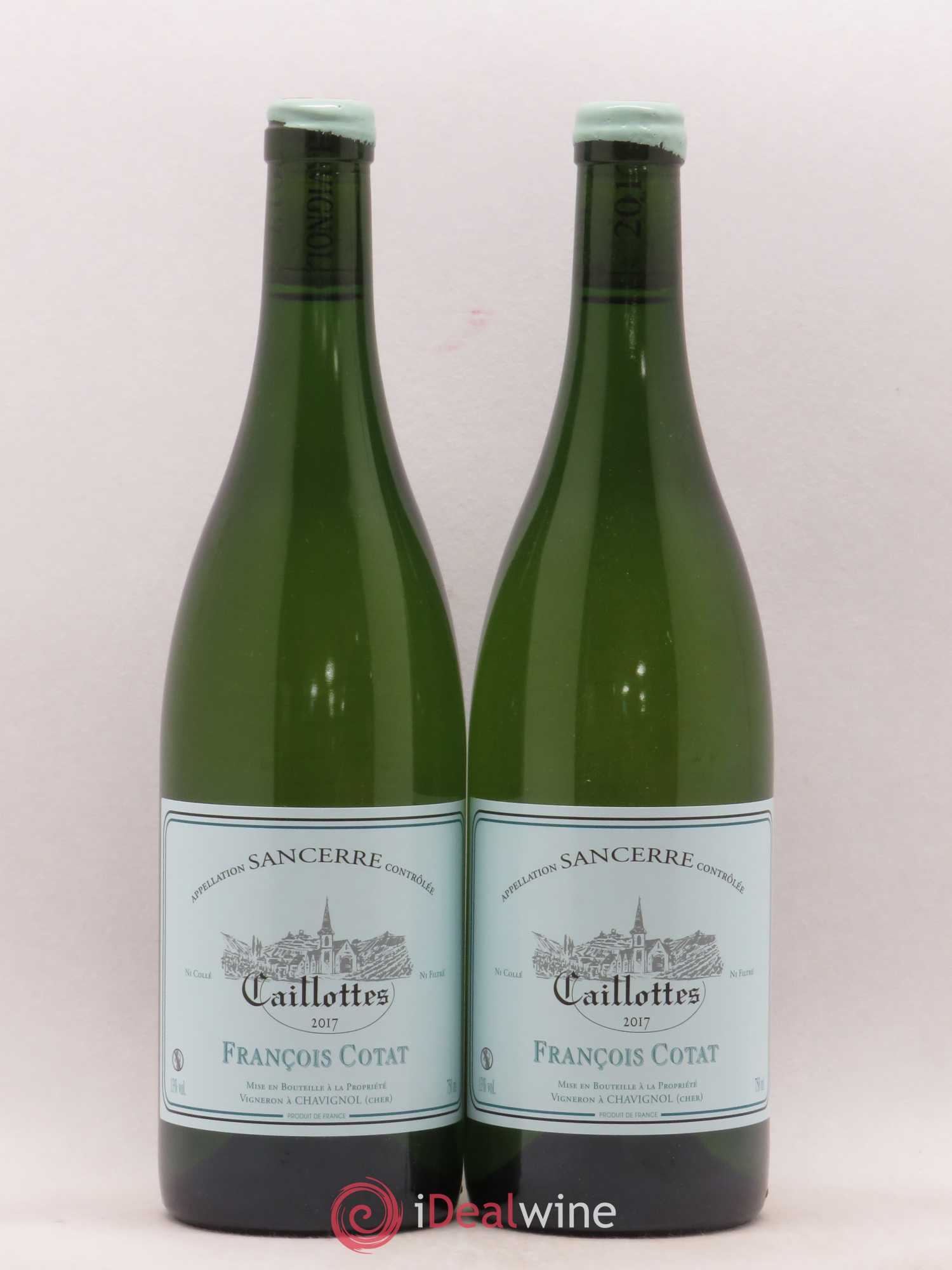Sancerre Les Caillottes François Cotat 2017 - Lot de 2 bouteilles - 0