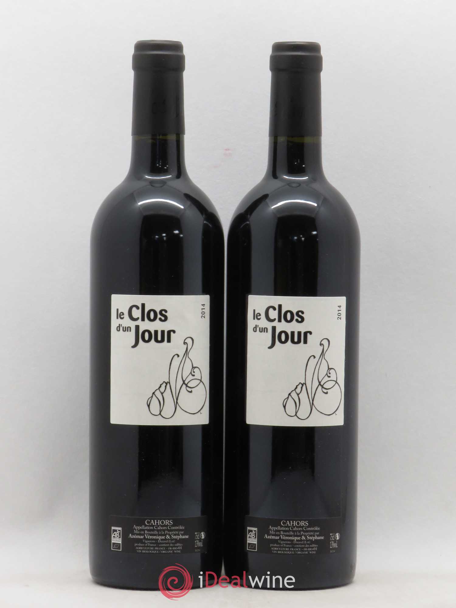 Cahors (senza prezzo di riserva) 2014 - Lotto di 2 bottiglie - 0
