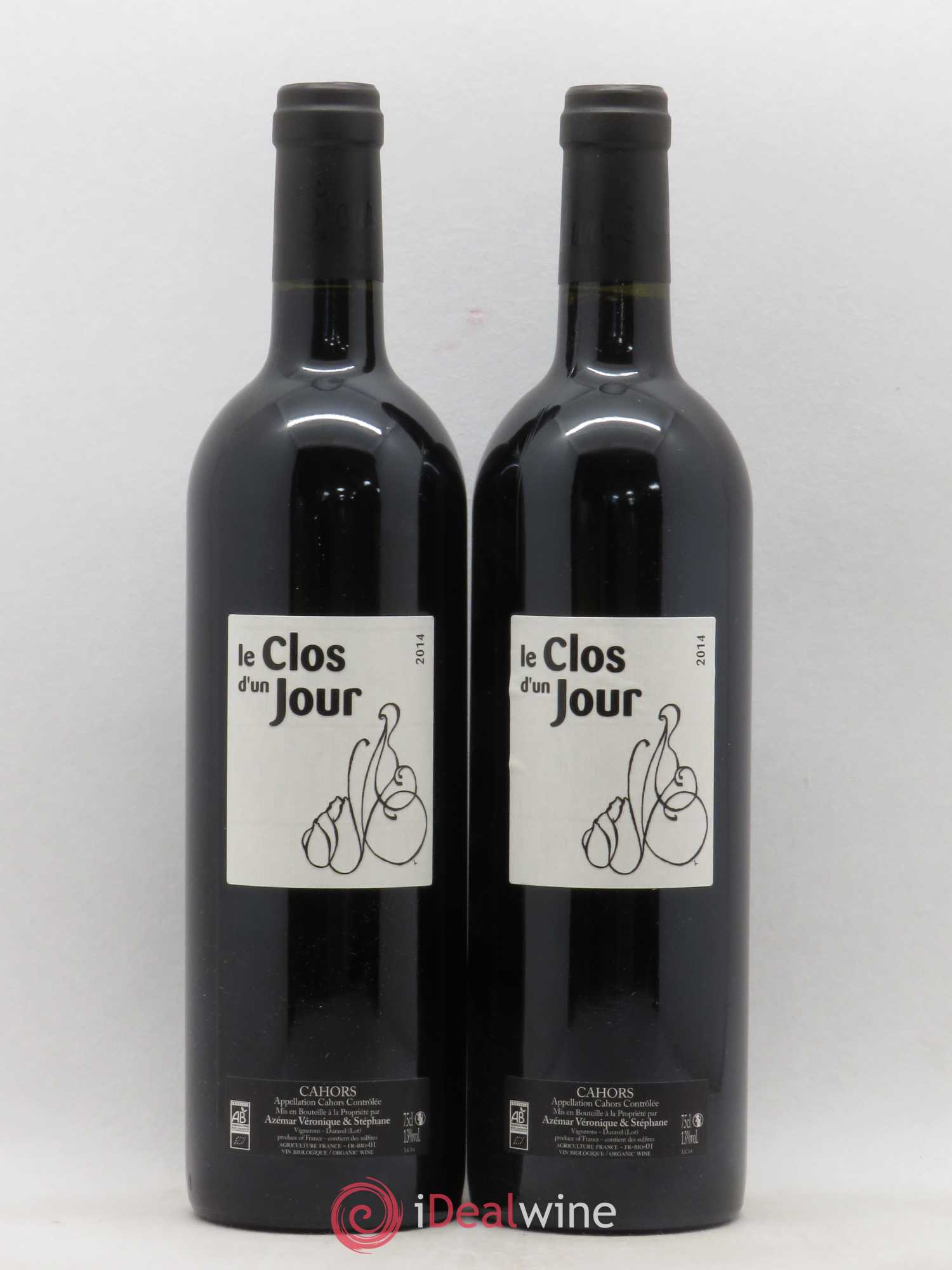 Cahors (senza prezzo di riserva) 2014 - Lotto di 2 bottiglie - 0