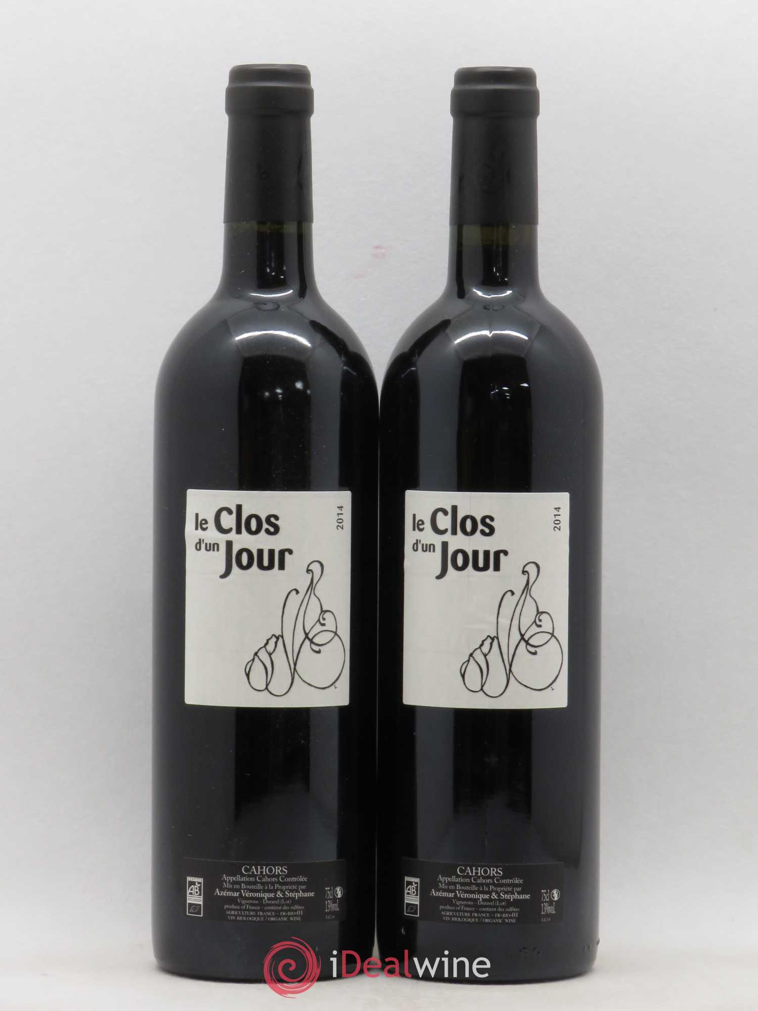 Cahors (senza prezzo di riserva) 2014 - Lotto di 2 bottiglie - 0