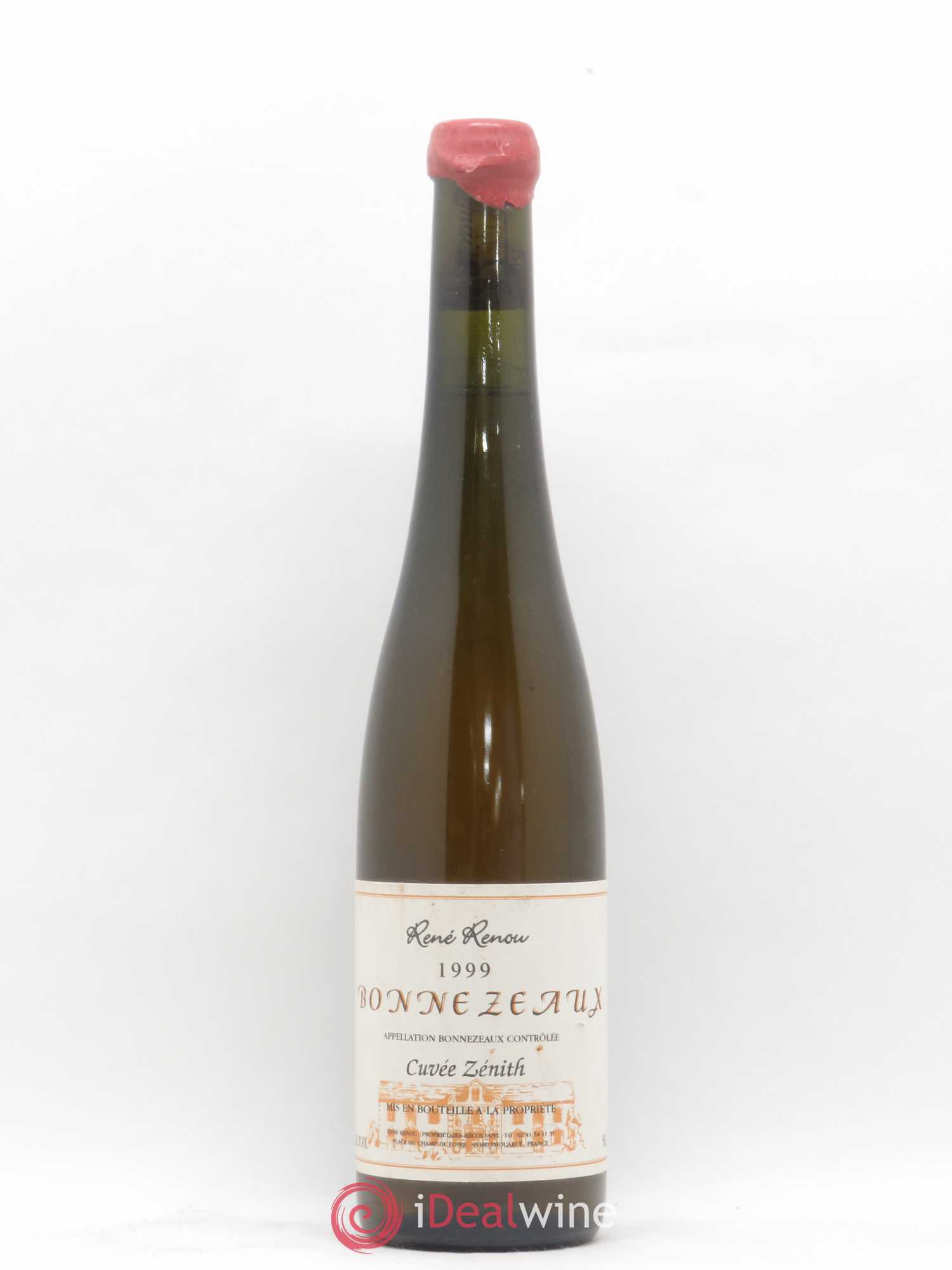 Bonnezeaux Cuvée Zénith René Renou (sans prix de réserve) 1999 - Lot de 1 bouteille - 0