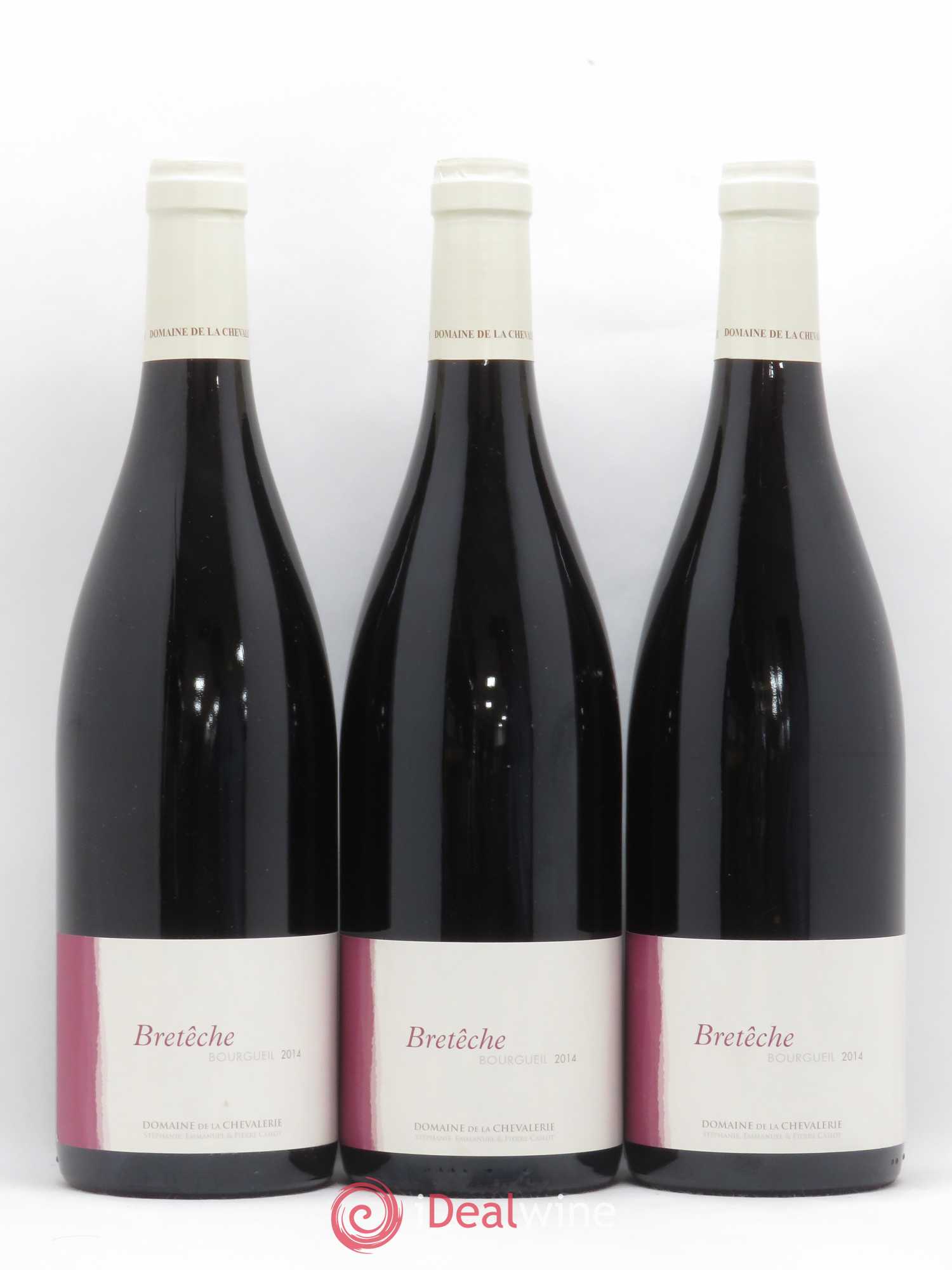 Bourgueil Bretêche Domaine de la Chevalerie (sans prix de réserve) 2014 - Lot de 3 bouteilles - 0