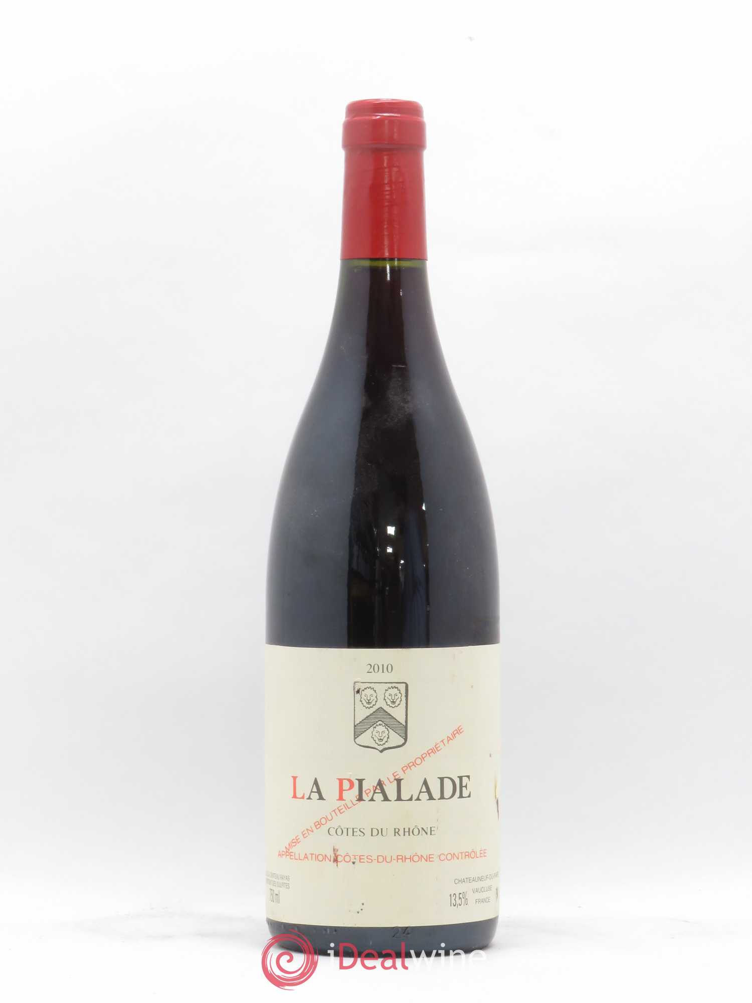 Côtes-du-Rhône La Pialade Emmanuel Reynaud 2010 - Lot de 1 bouteille - 0