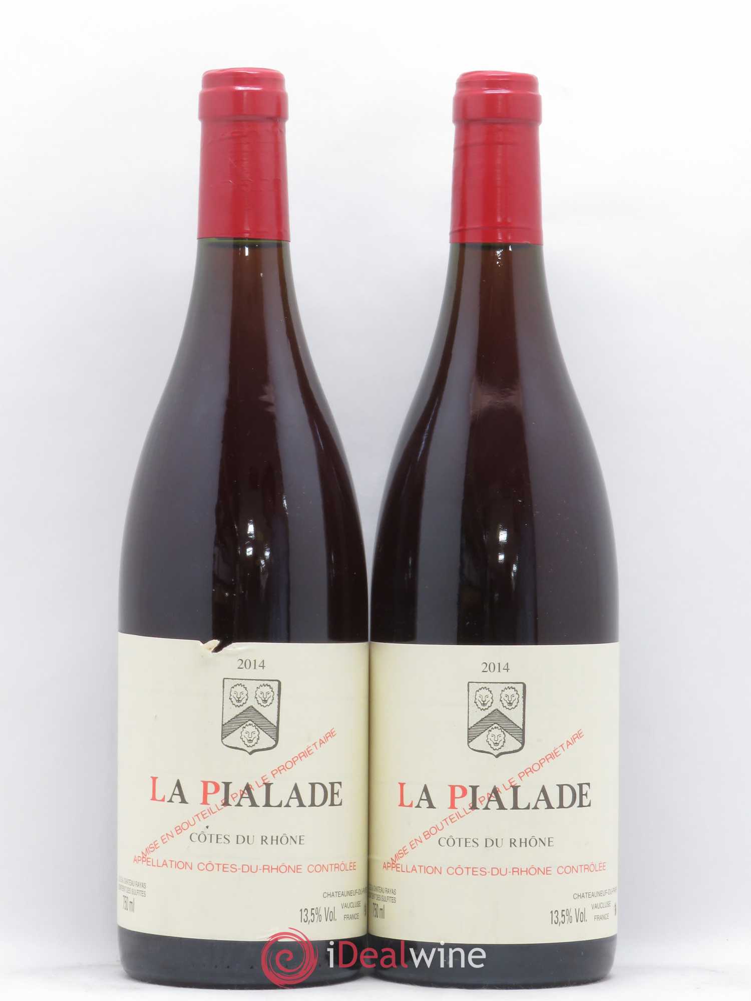 Côtes-du-Rhône La Pialade Emmanuel Reynaud 2014 - Lot de 2 bouteilles - 0