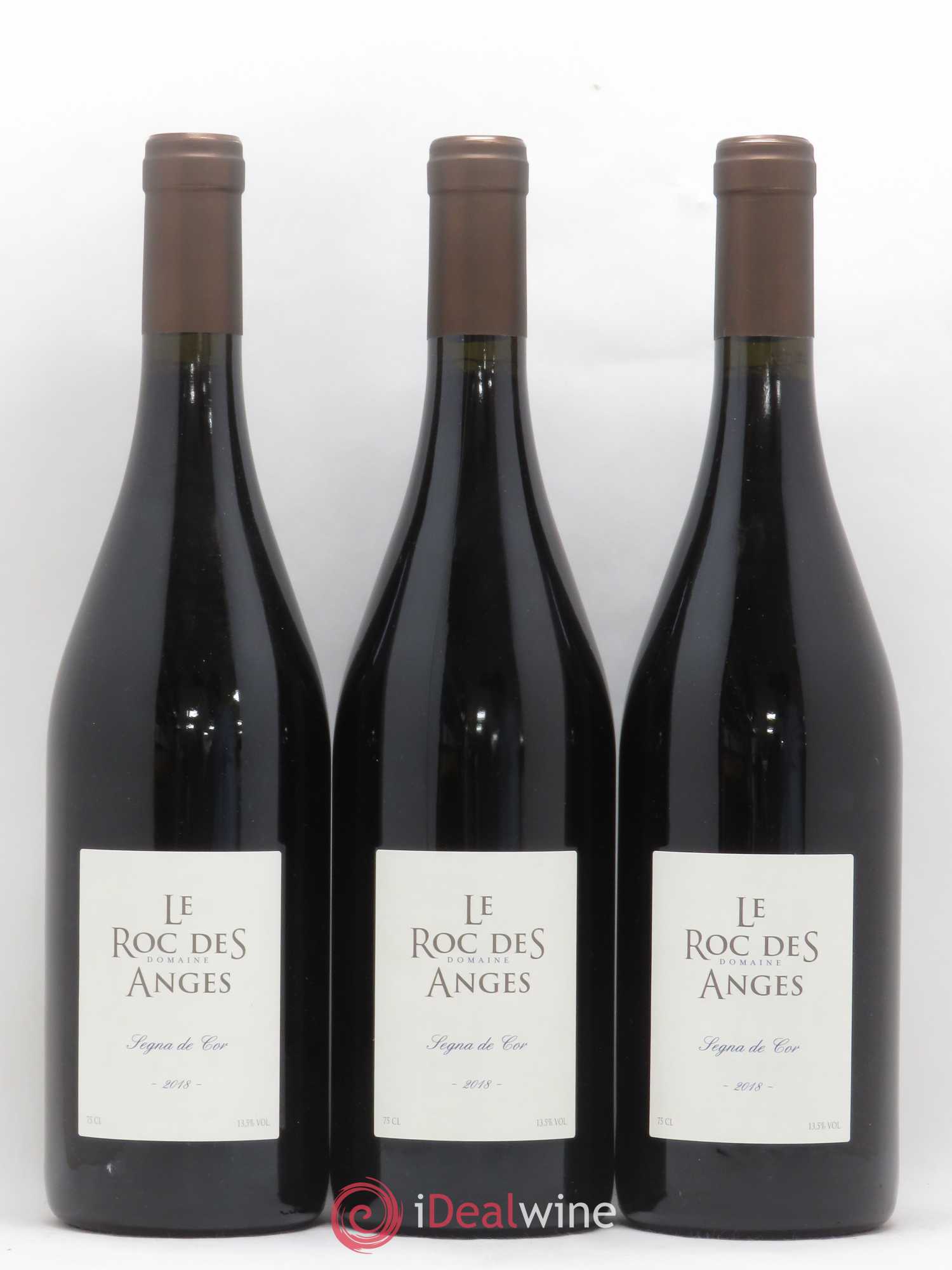 Côtes du Roussillon Roc des Anges Segna de Cor Marjorie et Stéphane Gallet (sans prix de réserve) 2018 - Lot de 3 bouteilles - 0