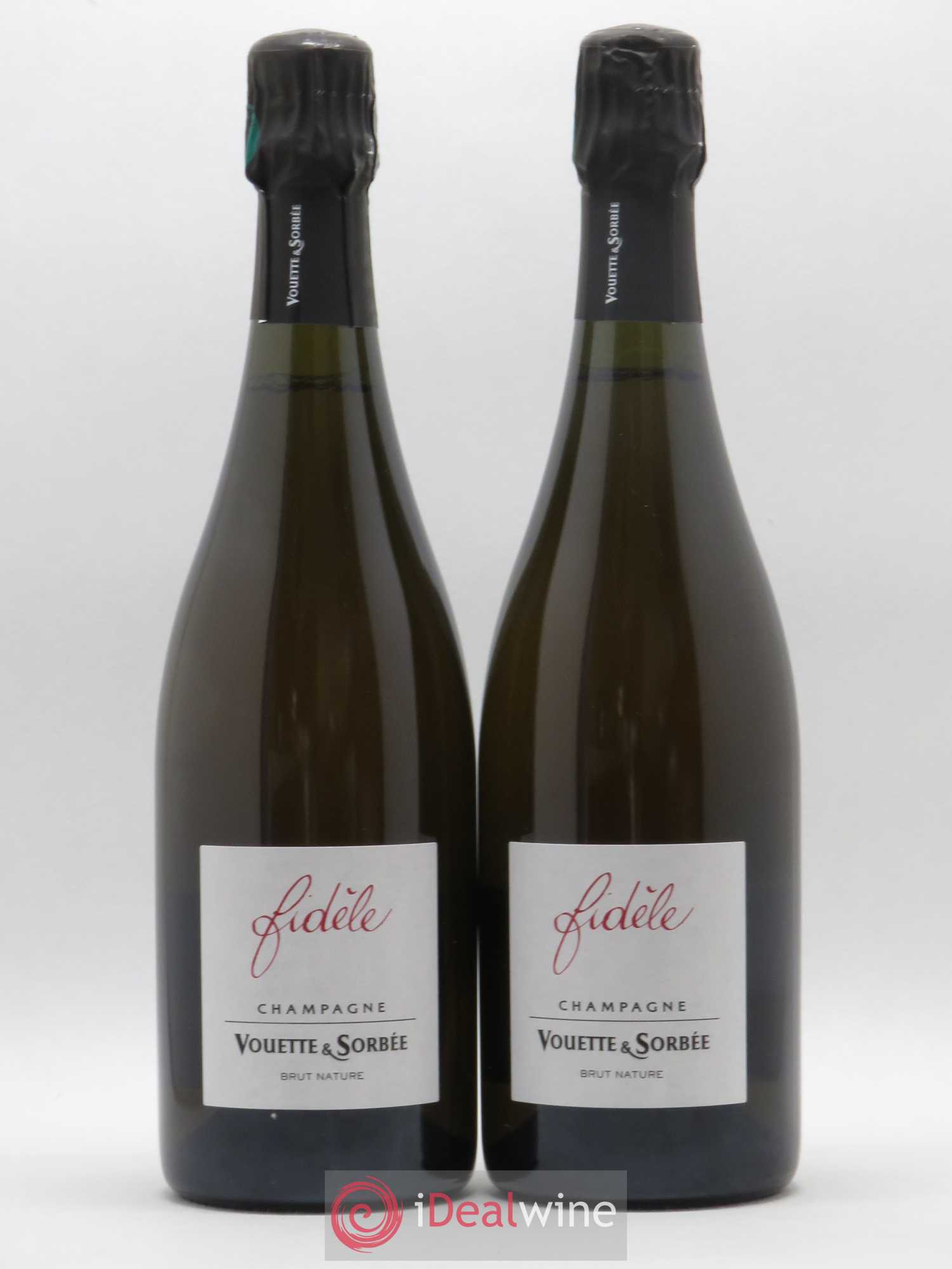 Fidèle Blanc de Noirs Vouette et Sorbée (sans prix de réserve) - Lot de 2 bouteilles - 0