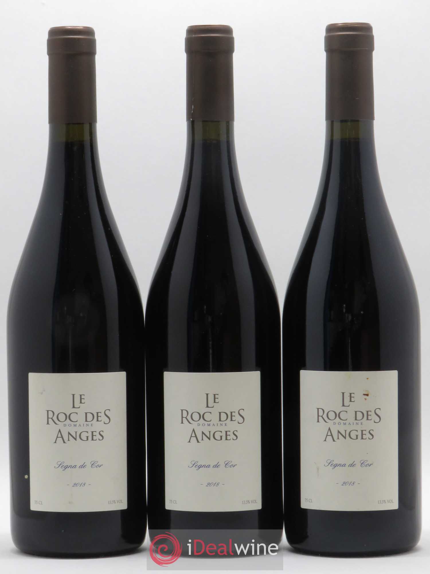 Côtes du Roussillon Roc des Anges Segna de Cor Marjorie et Stéphane Gallet (sans prix de réserve) 2018 - Lot de 3 bouteilles - 0