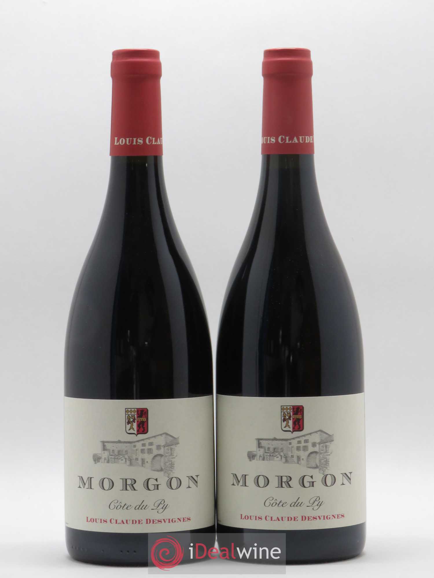 Morgon Côte du Py Louis-Claude Desvignes (sans prix de réserve) 2017 - Lot de 2 bouteilles - 0
