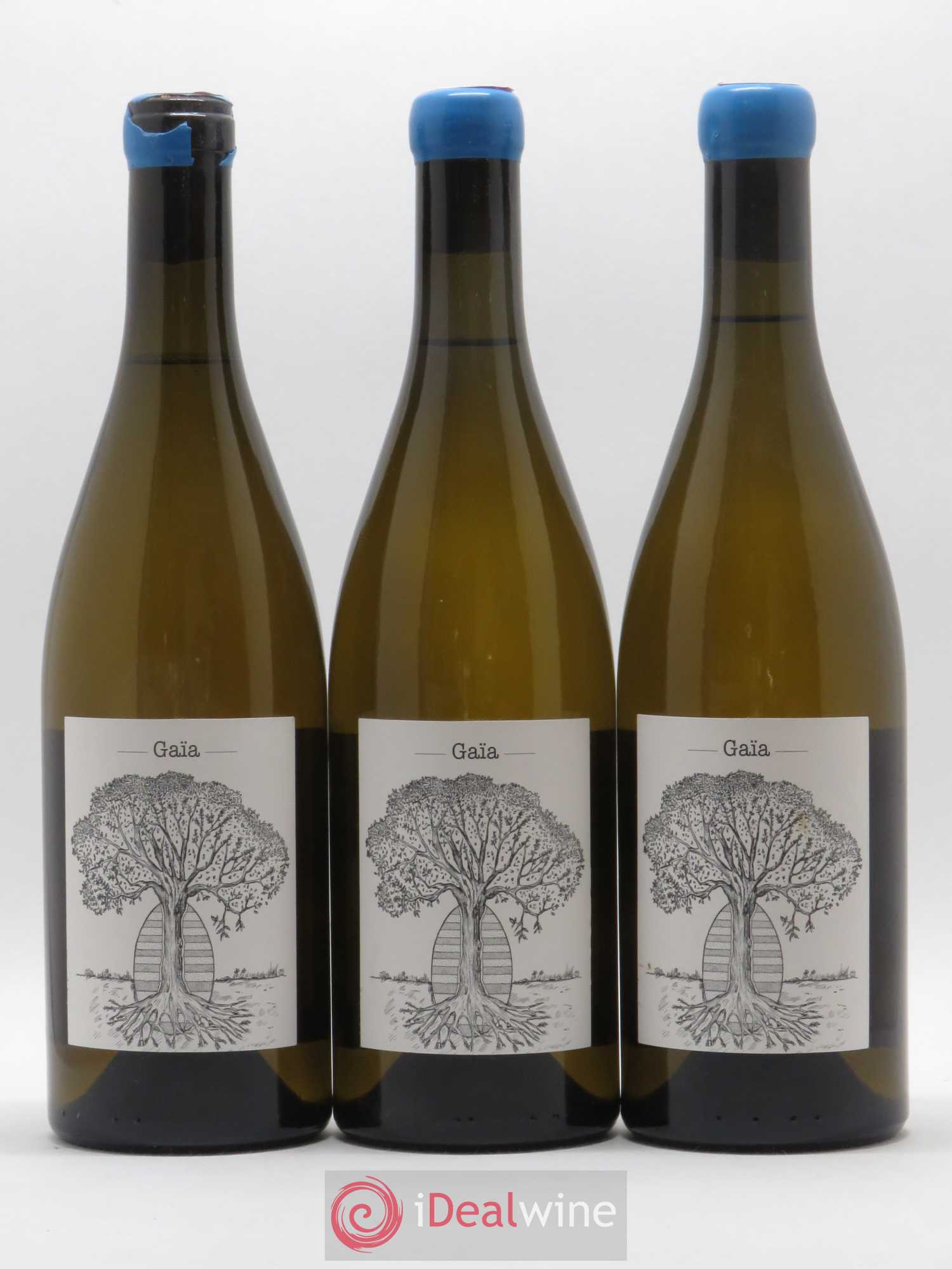 Muscadet-Sèvre-et-Maine Gaia Jérôme Bretaudeau - Domaine de Bellevue (sans prix de réserve) 2015 - Lot de 3 bouteilles - 0