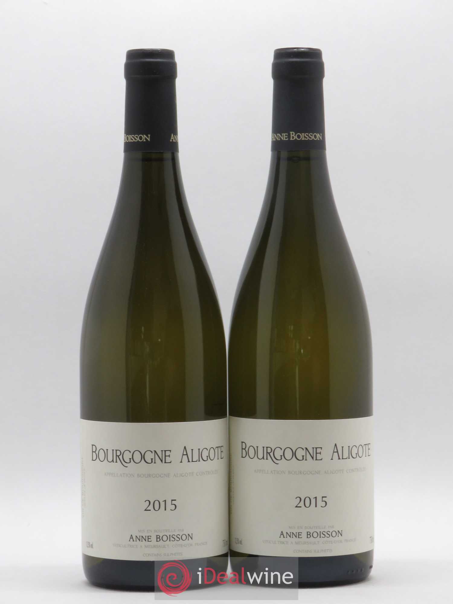 Bourgogne Aligoté Anne Boisson (sans prix de réserve) 2015 - Lot de 2 bouteilles - 0