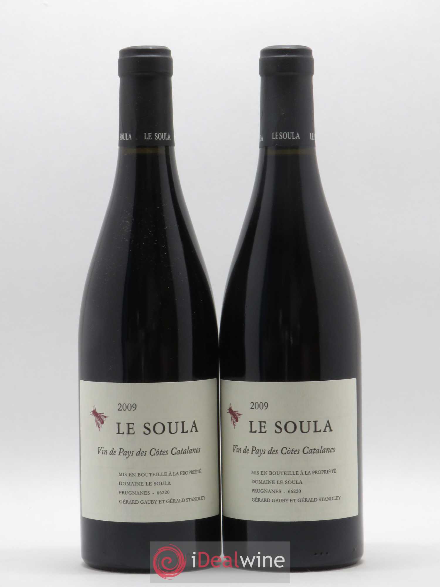 Côtes Catalanes Le Soula (sans prix de réserve) 2009 - Lot de 2 bouteilles - 0