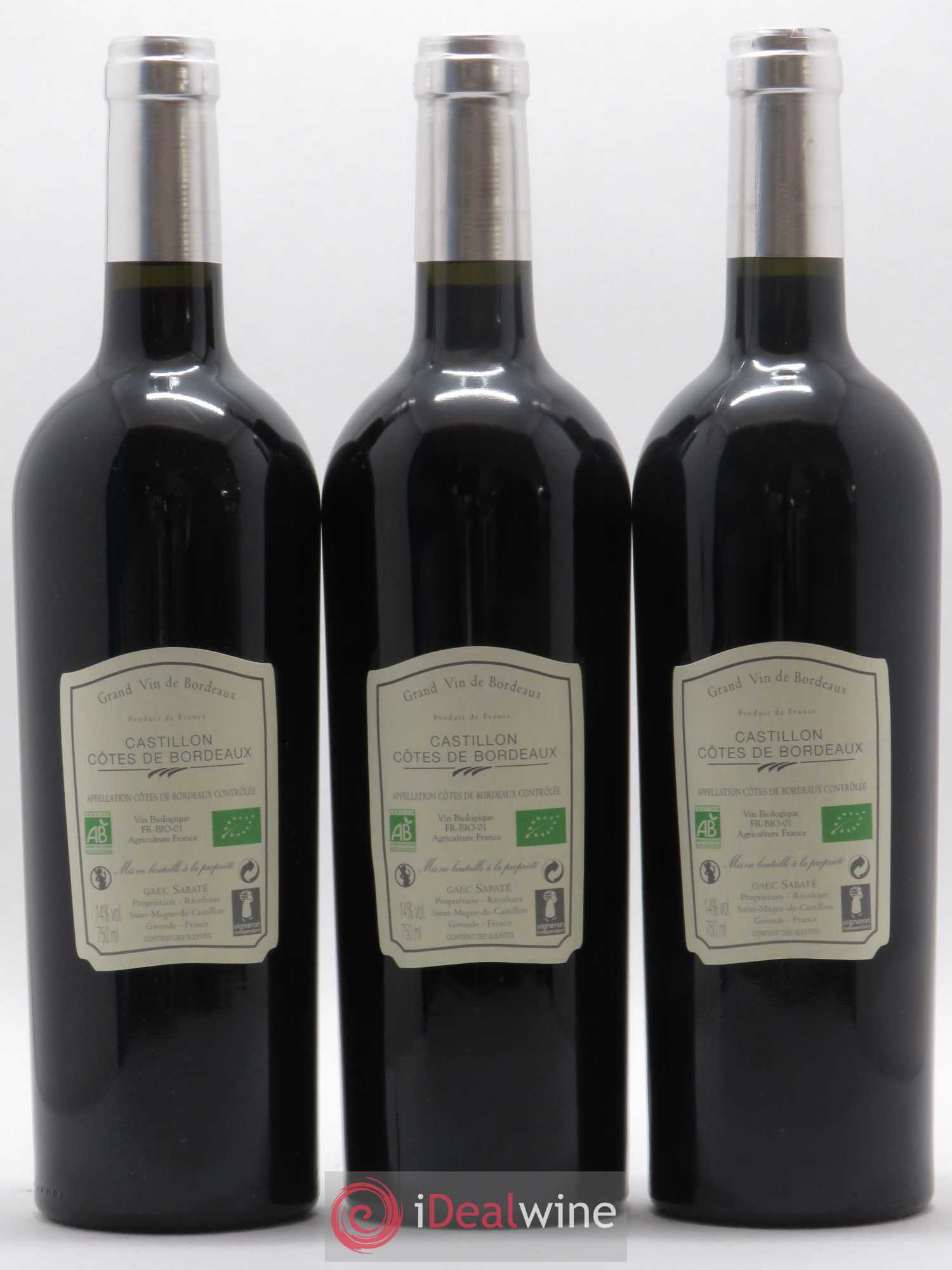 Castillon-Côtes-de-Bordeaux (Côtes-de-Castillon) Château Fontbaude Ame De Fontbaude (sans prix de réserve) 2015 - Posten von 6 Flaschen - 4
