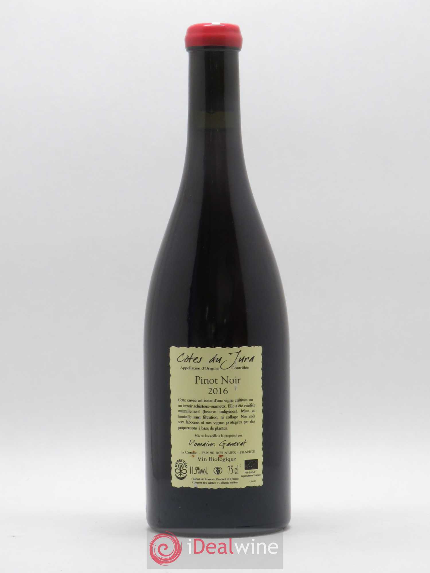 Côtes du Jura Julien En Billat Jean-François Ganevat (Domaine) (sans prix de réserve) 2016 - Lot de 1 bouteille - 1
