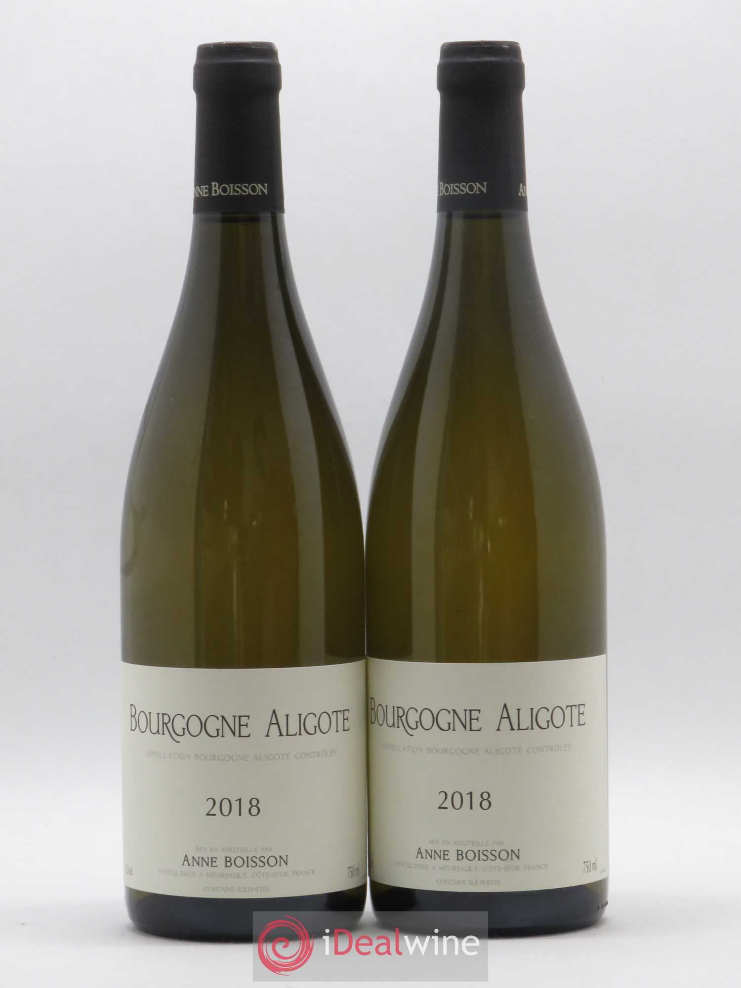 Bourgogne Aligoté Anne Boisson (sans prix de réserve) 2018 - Lot de 2 bouteilles - 0