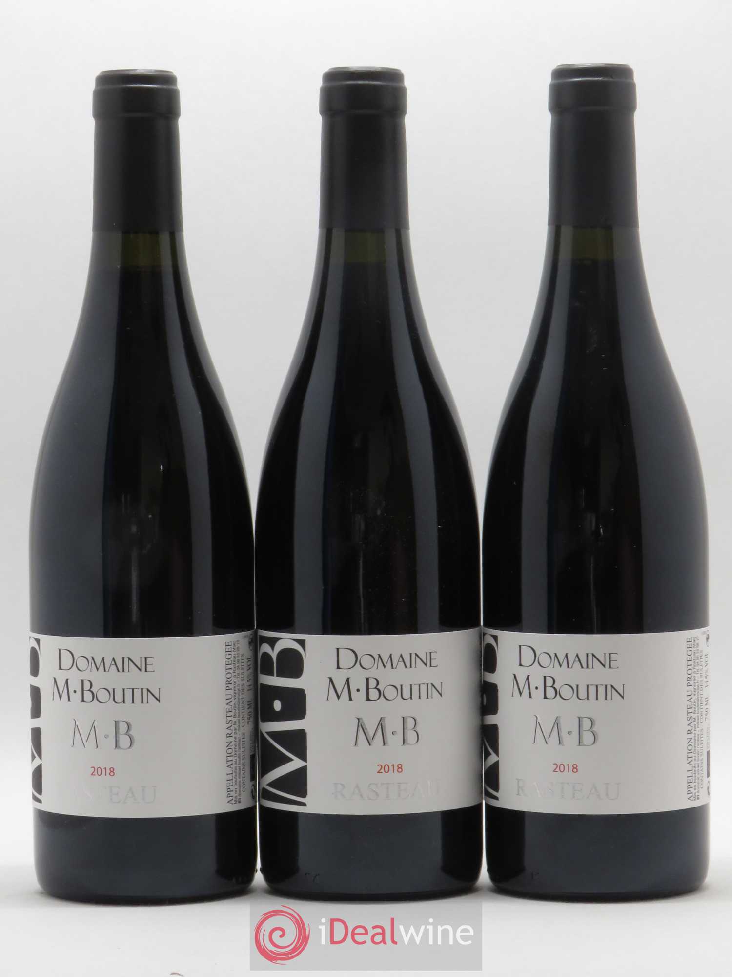 Rasteau Domaine Boutin (sans prix de réserve) 2018 - Lotto di 6 bottiglie - 2