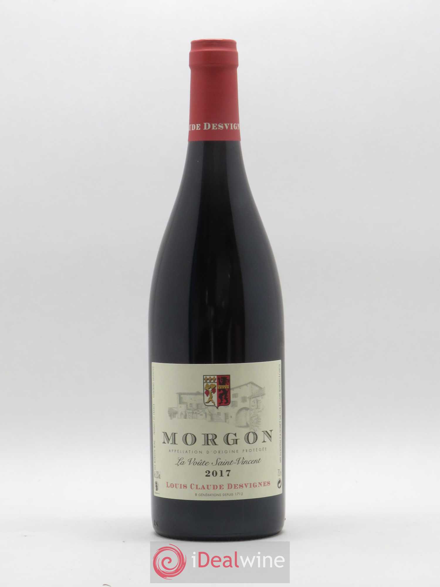 Morgon La Voûte Saint Vincent Louis-Claude Desvignes (sans prix de réserve) 2017 - Lot de 1 bouteille - 0