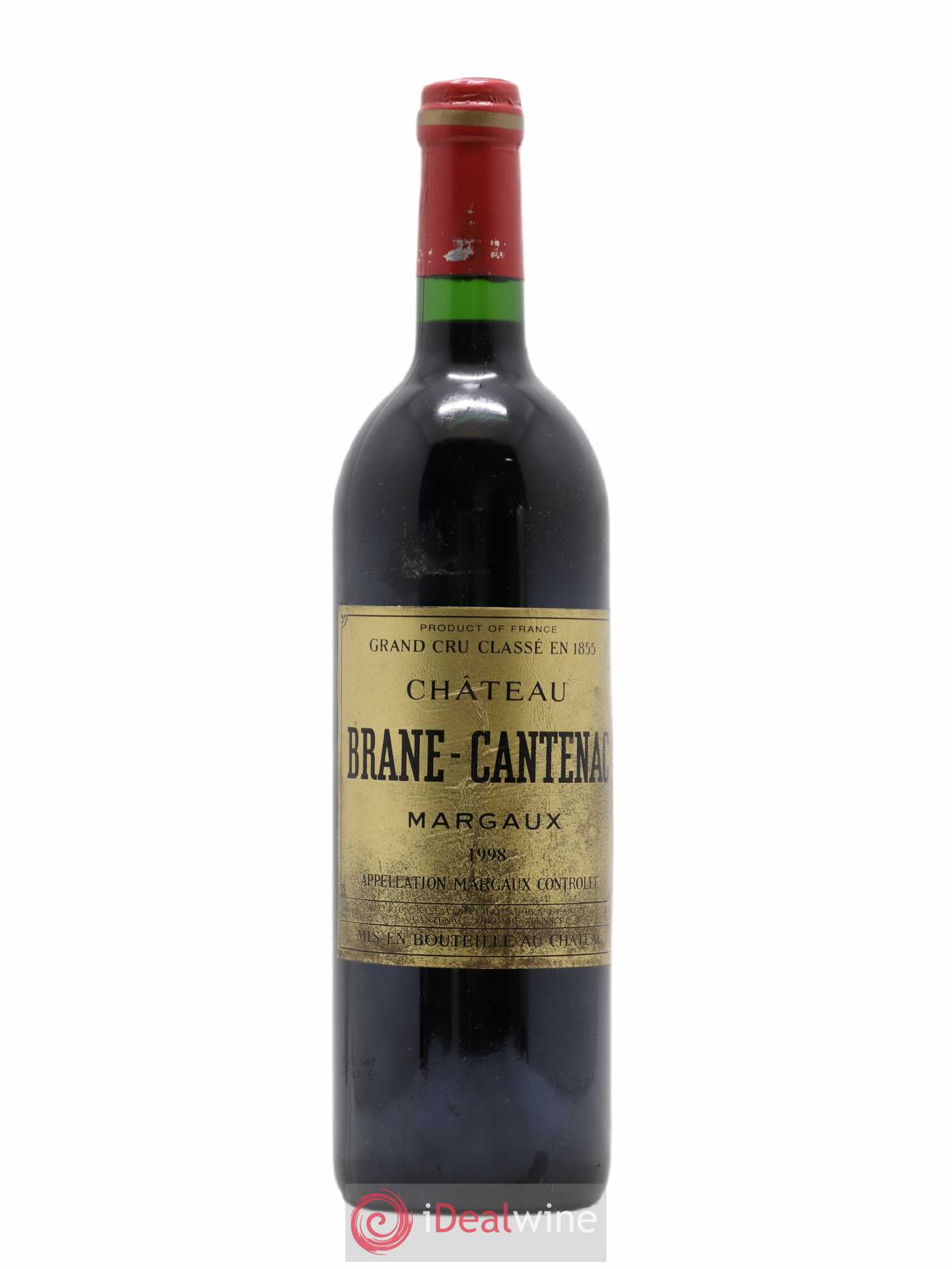 Château Brane Cantenac 2ème Grand Cru Classé 1998 - Lot de 1 bouteille - 0